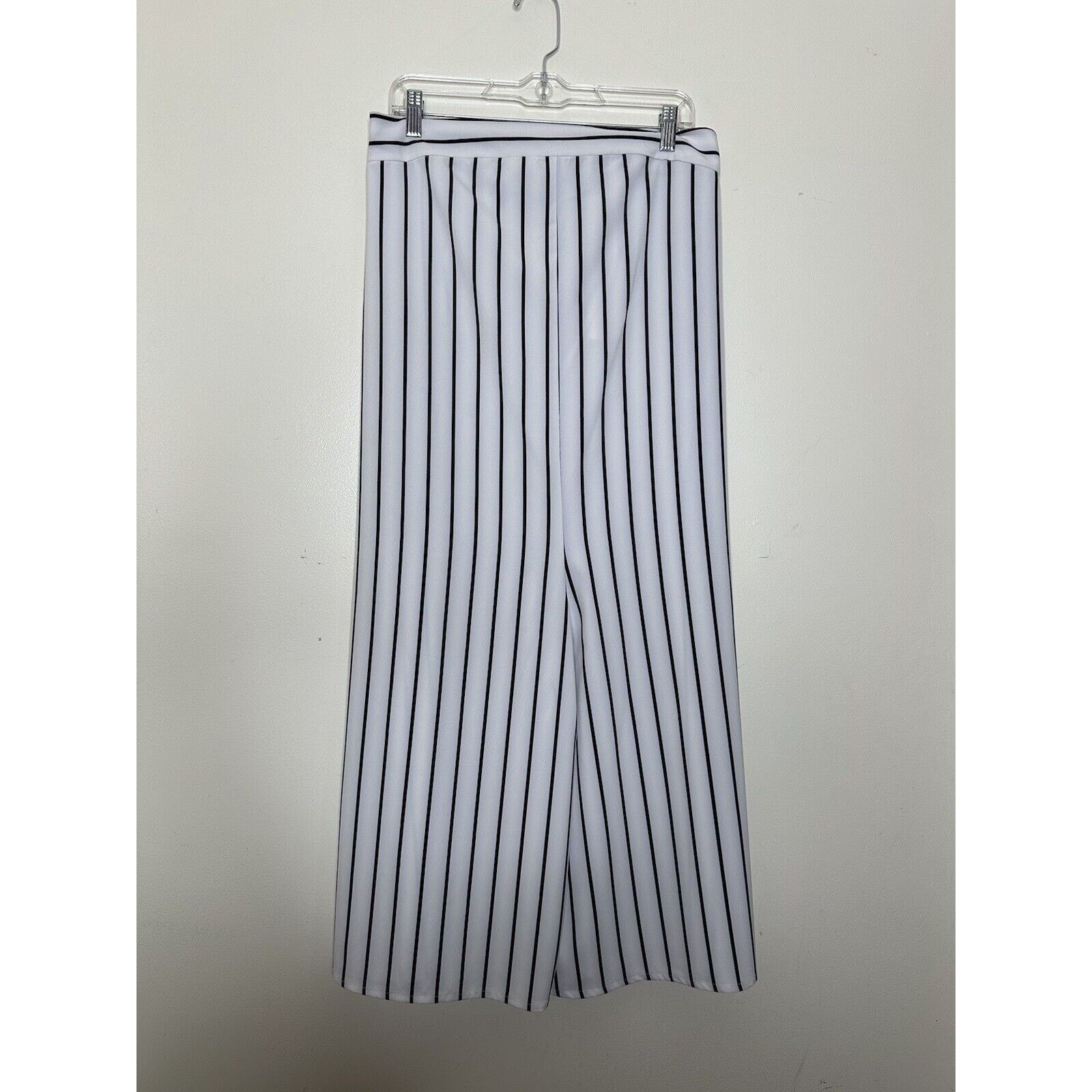 Asos ASOS Wide Leg Palazzo Drop Pants High Rise Cropped Size 6 Size 28" / US 6 / IT 42 - 1 Thumbnail