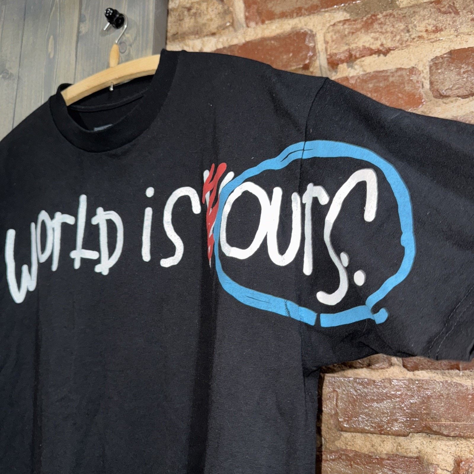 Other After School Special Size XL Black Tee The World Is Ours Size US XL / EU 56 / 4 - 3 Thumbnail