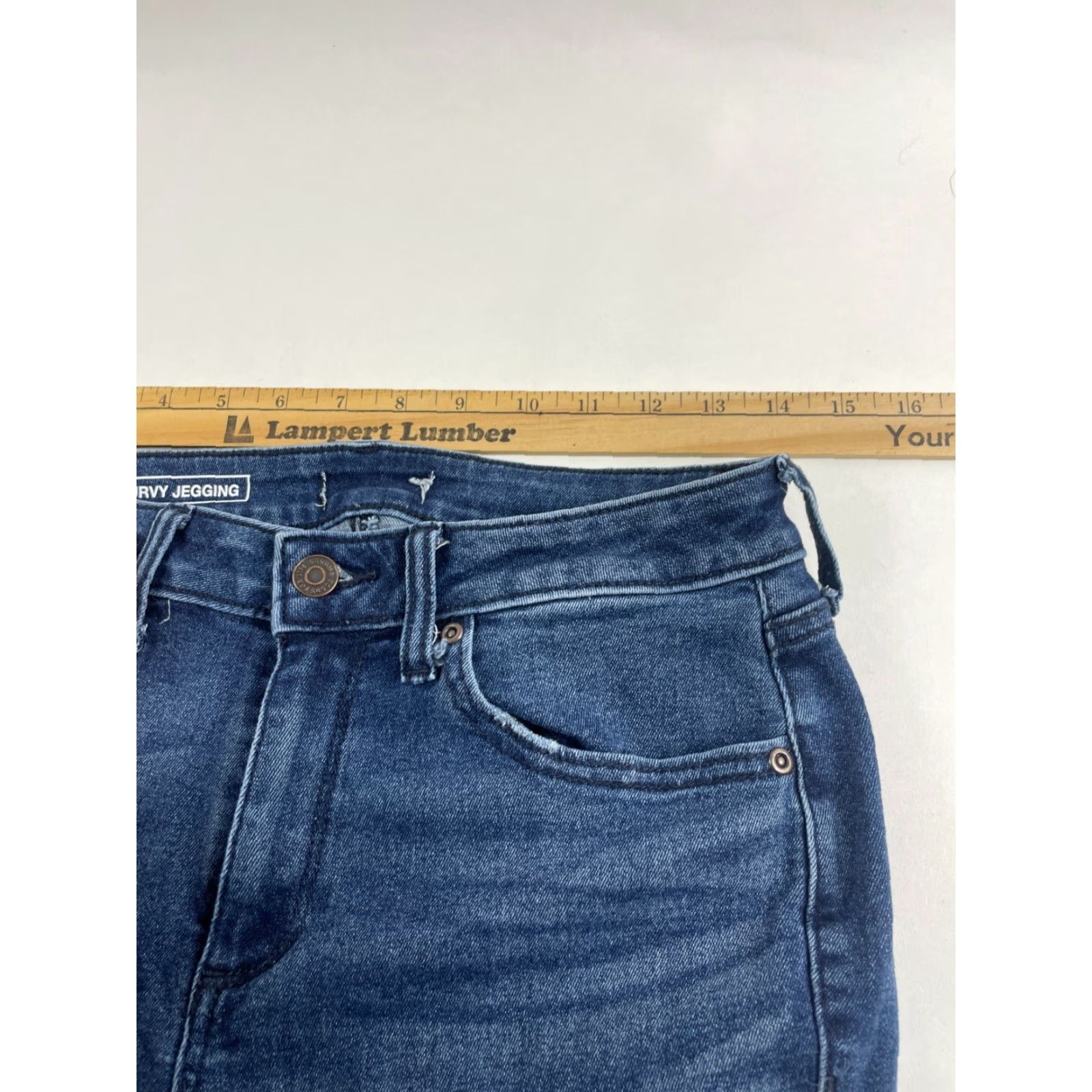 Denime Sonoma Jeans Women's Jeans Blue Denim Pants Curvy Jegging Mid Rise Stretch Size 6 Size 28" / US 6 / IT 42 - 5 Thumbnail