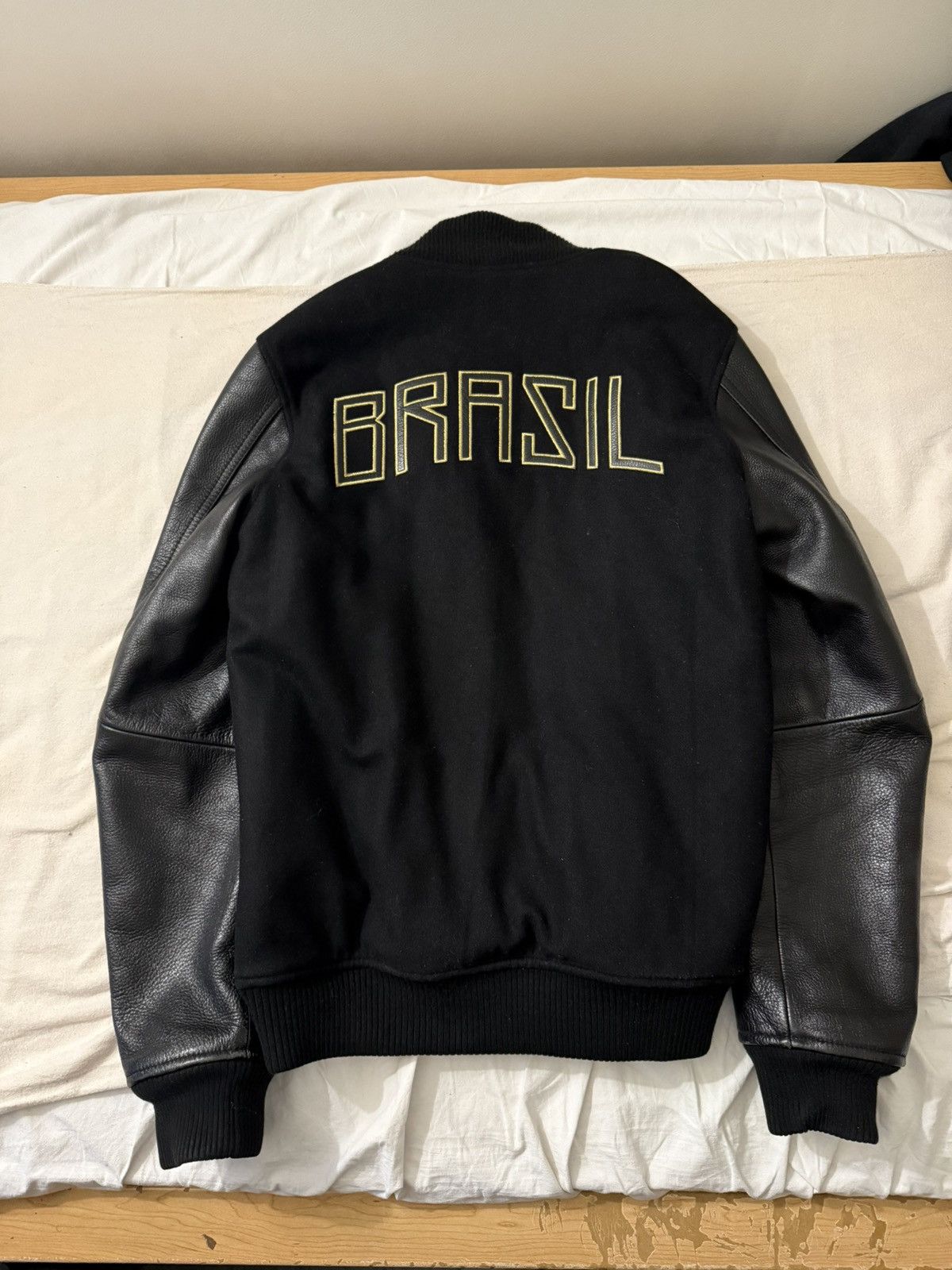 Nike Nike Destroyer Brazil Letterman Jacket Size US S / EU 44-46 / 1 - 2 Thumbnail
