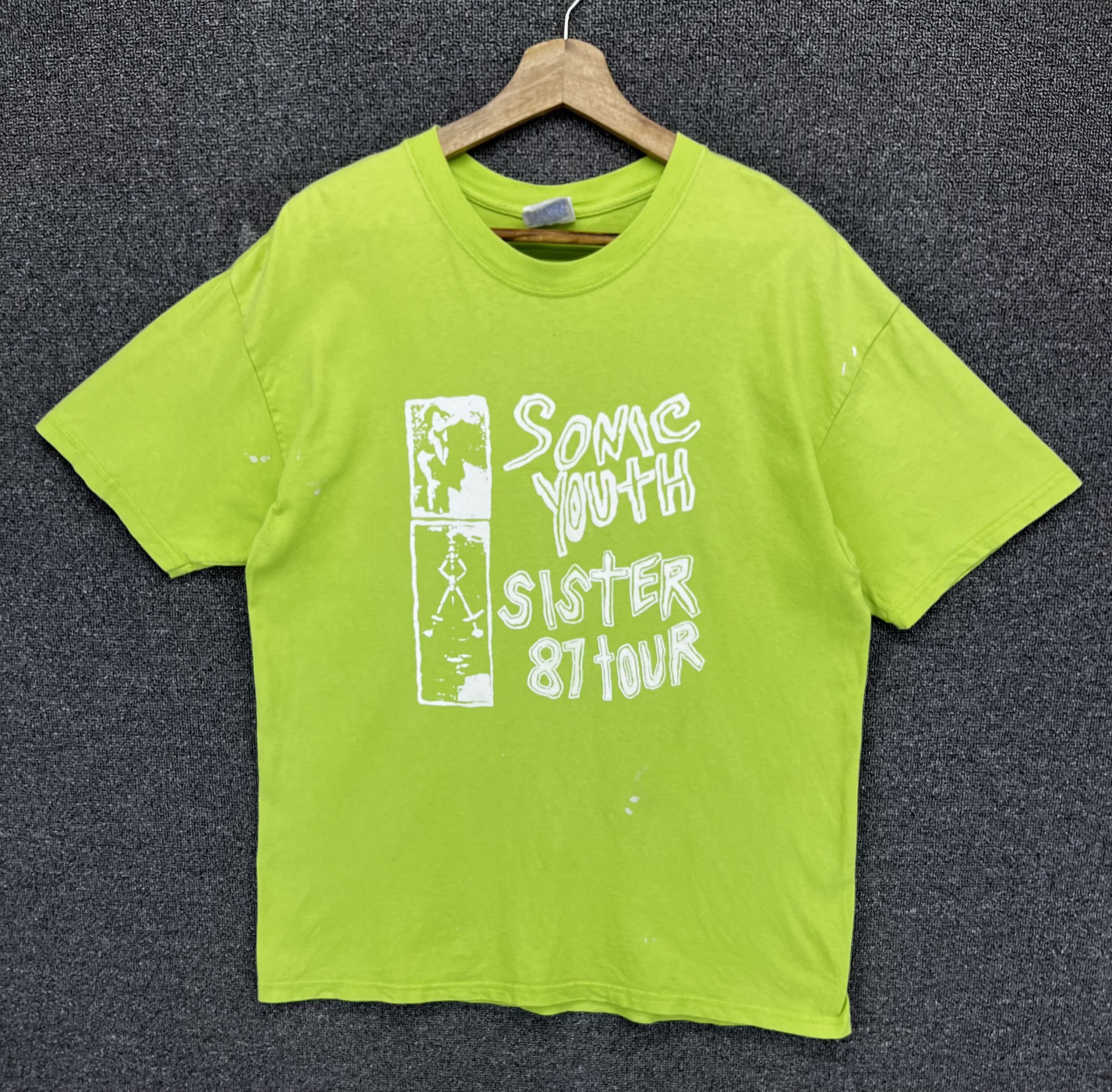 Band Tees Vintage Sonic Youth Punk Rock Band Tees T Shirts Size US M / EU 48-50 / 2 - 1 Thumbnail