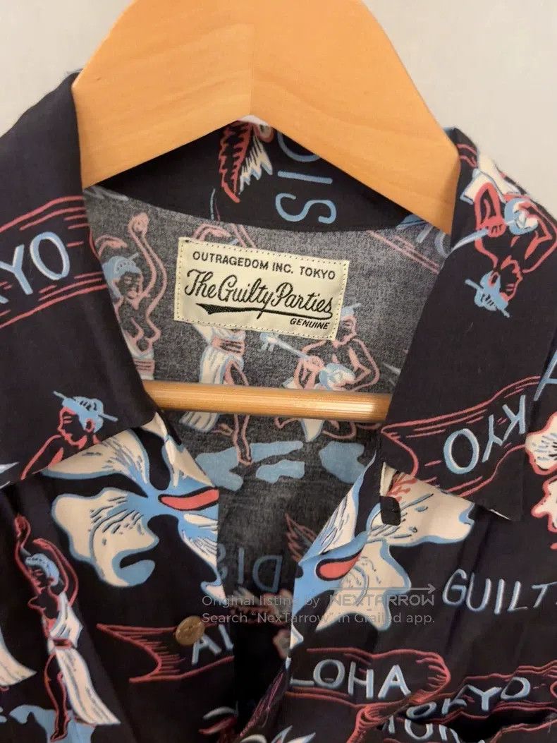 Wacko Maria Wacko Maria Hawaiian pattern shirt short sleeves Size US M / EU 48-50 / 2 - 2 Thumbnail