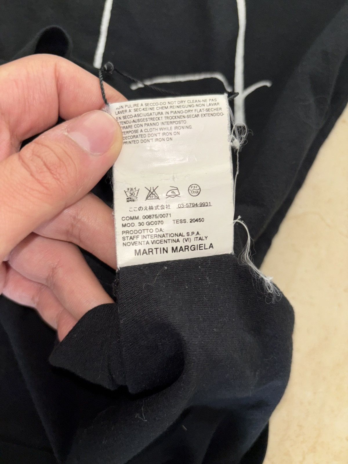 Maison Margiela Margiela Web Tee Size US M / EU 48-50 / 2 - 4 Thumbnail