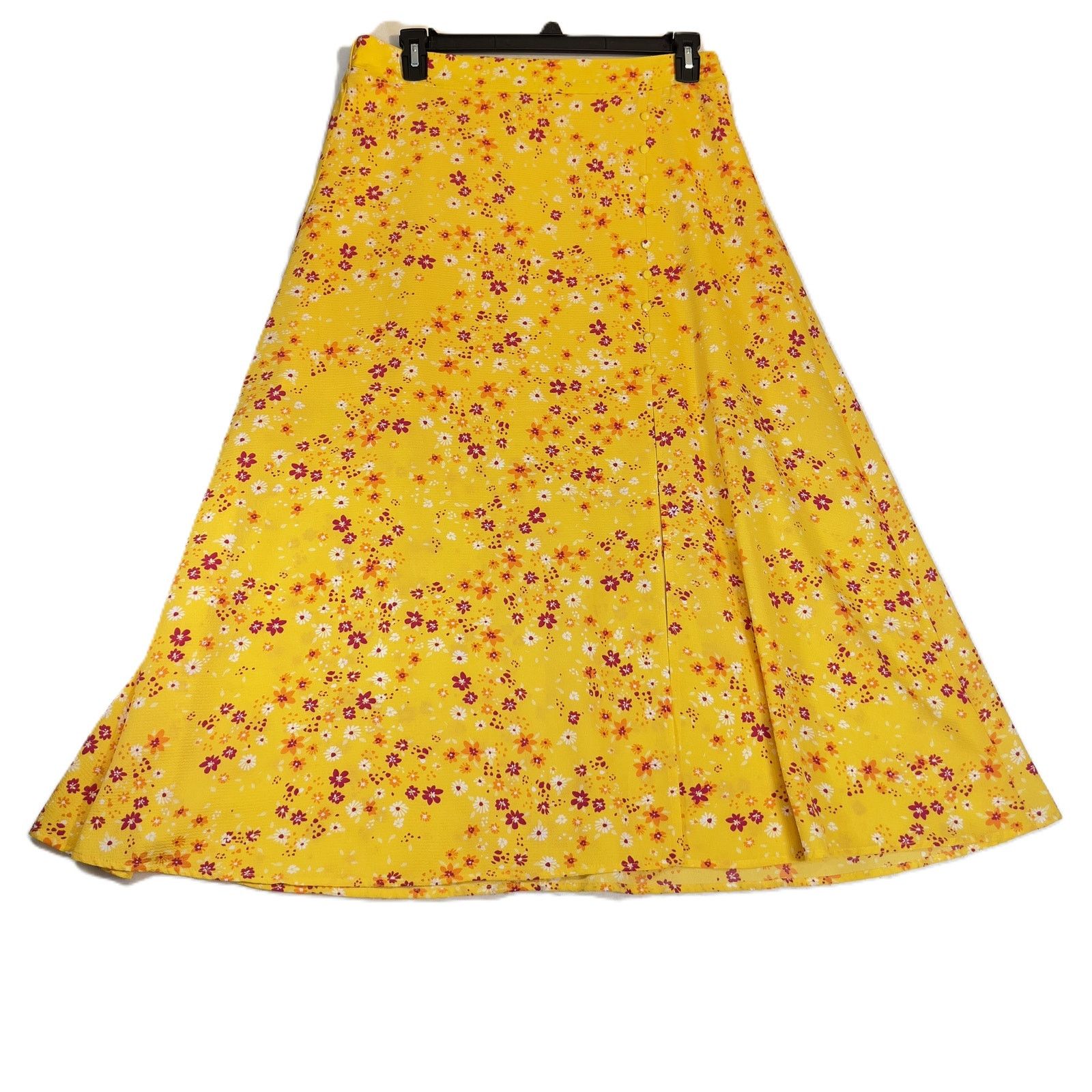 Bcbgmaxazria BCBGeneration 36"L Fit & Flare Midi Skirt Lrg 1/2 Lined Boho Size 36" / US 14 / IT 50 - 1 Thumbnail