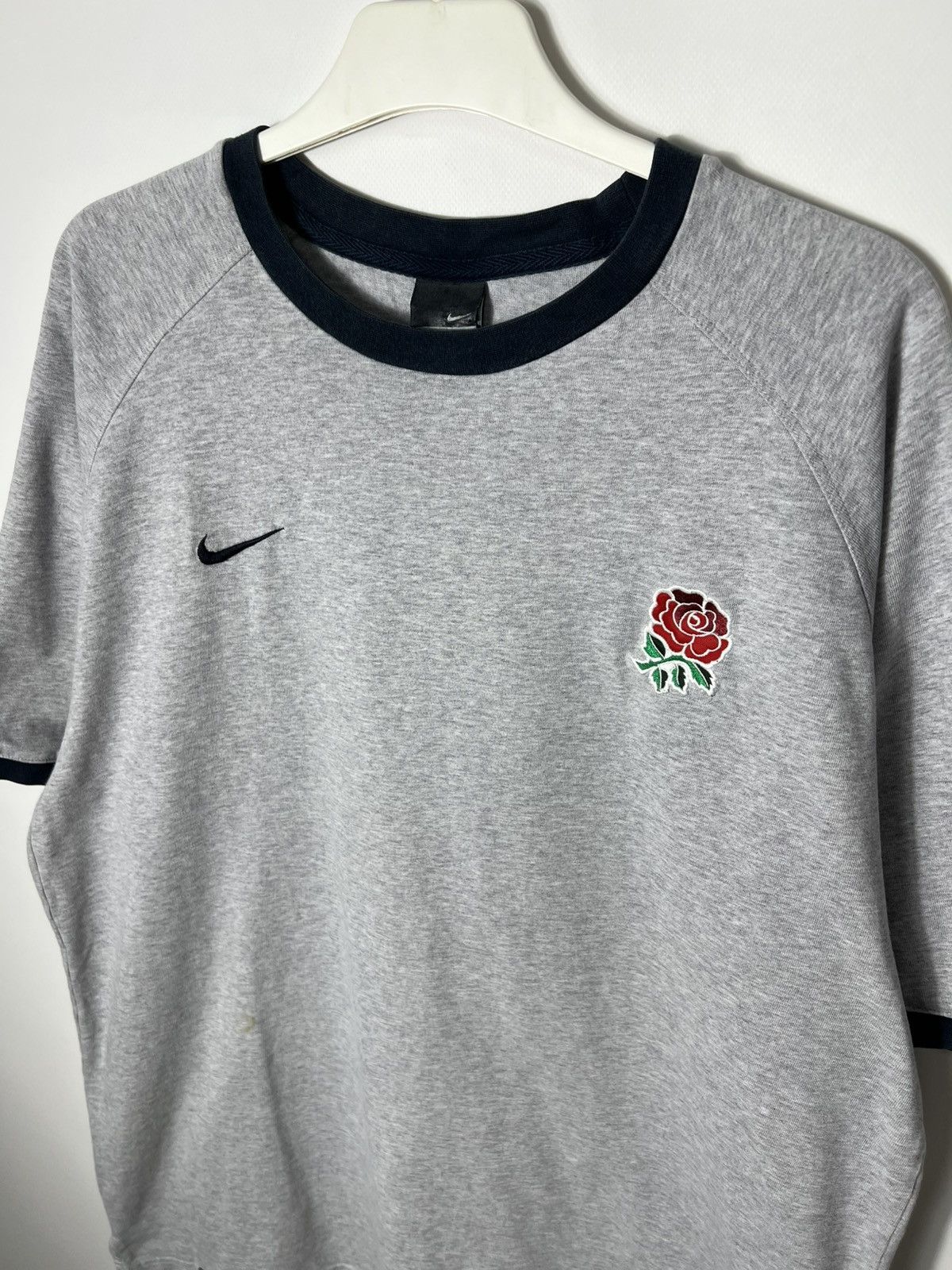 Nike Vintage sportswear sport Nike England Rugby Union T-shirt Size US XL / EU 56 / 4 - 5 Thumbnail