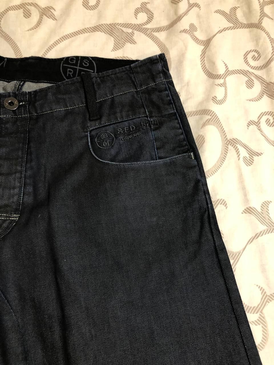 G-Star Vintage jeans G-Star Raw logo crazy Y2K streetwear Size US 36 / EU 52 - 10 Thumbnail
