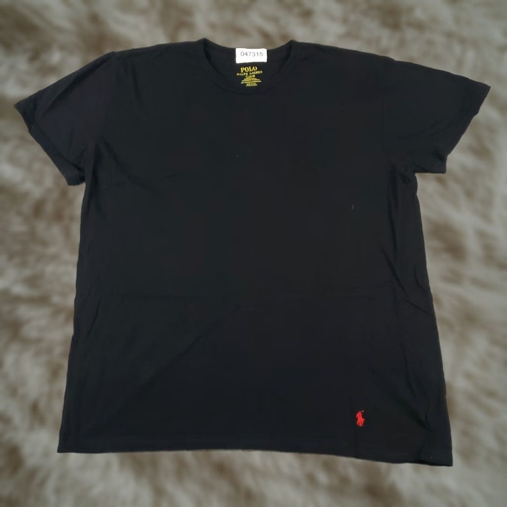 Ralph Lauren Polo Ralph Lauren T Shirt Mens Medium Black Pony Logo Short Sleeve Crew Neck Modern Classic Shirt Adult Medium Black Ralph Lauren Mens Size US M / EU 48-50 / 2 - 1 Thumbnail