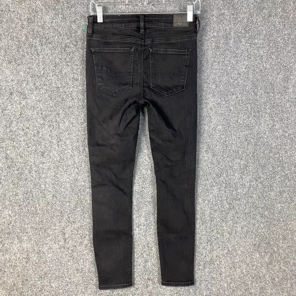 American Eagle Outfitters American Eagle High Rise Jegging Women's 4 Short Stretch Size 27" / US 4 / IT 40 - 6 Thumbnail