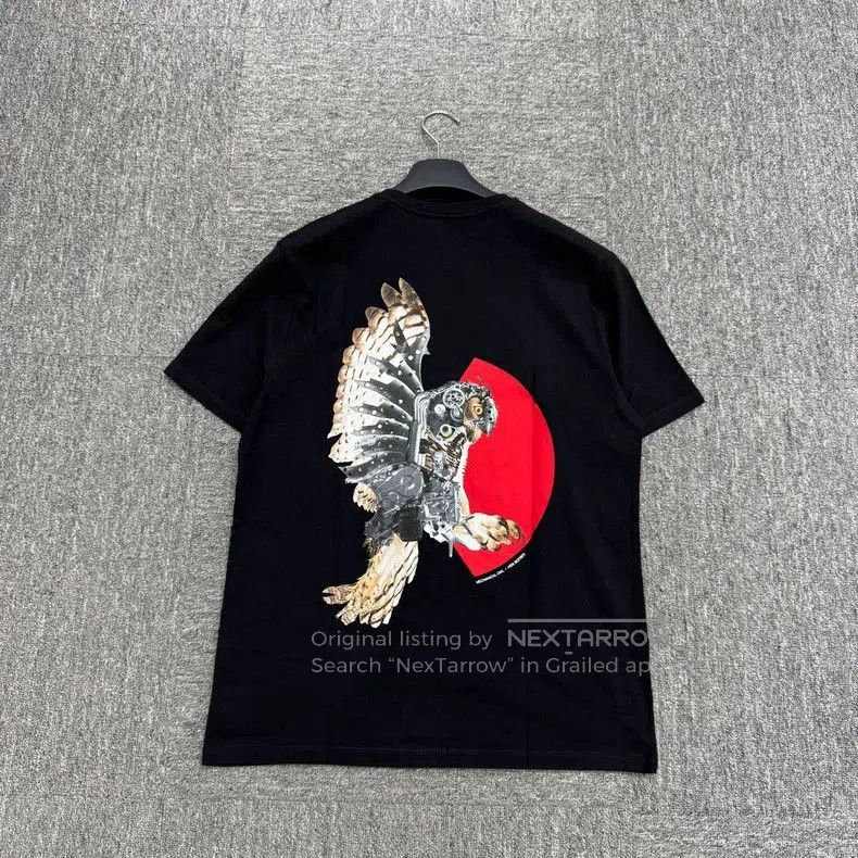 Vintage Neil Barrett Mechanical Owl Short-Sleeve Tee. Size US M / EU 48-50 / 2 - 2 Thumbnail