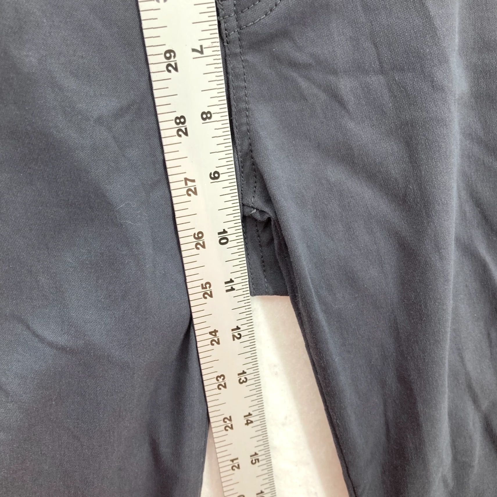 Prana prAna Sky Canyon Jogger Pants Women's 10 Blue Gray Nylon Cargo Hiking Regular Inseam 25 in Wide Size 32" / US 10 / IT 46 - 6 Thumbnail