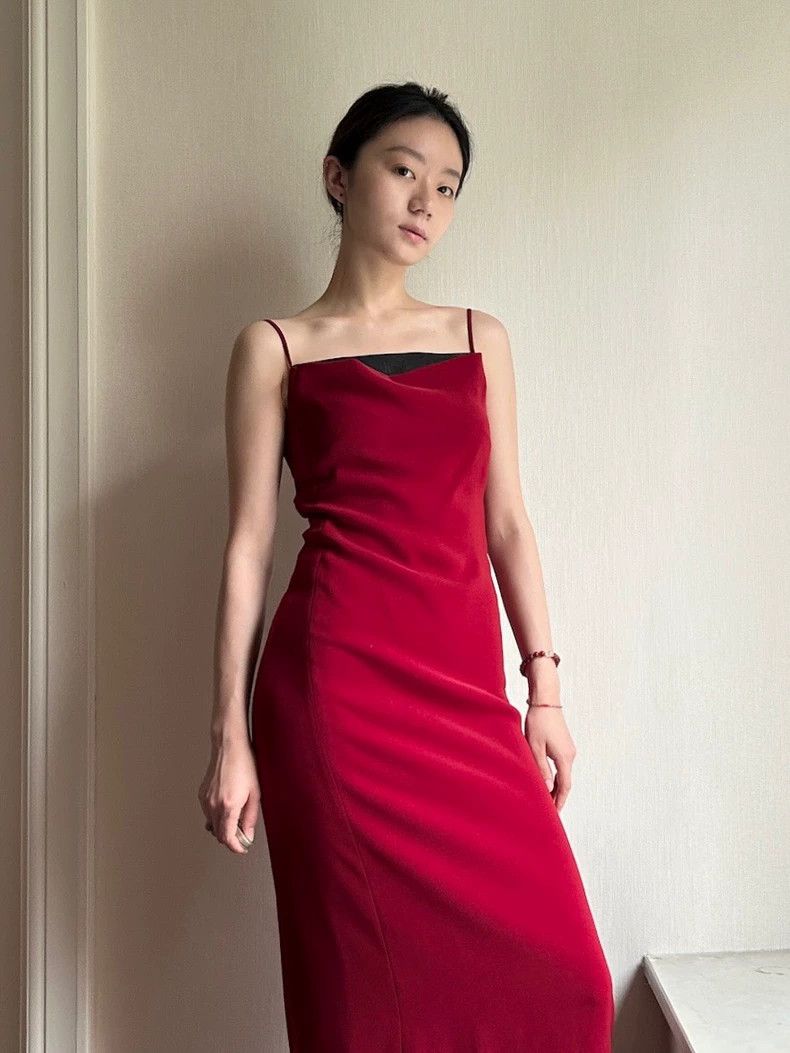 Kenzo KENZO Fang Ling wears a long dress with a strap Size XS / US 0-2 / IT 36-38 - 7 Thumbnail