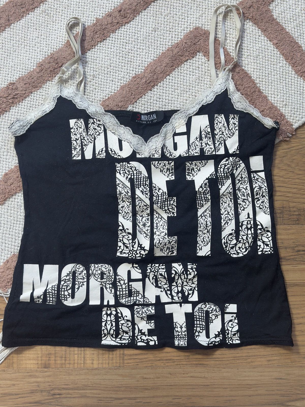 Morgan Homme VINTAGE MORGAN DE TOI 2000s TANK TOP Size M / US 6-8 / IT 42-44 - 2 Thumbnail