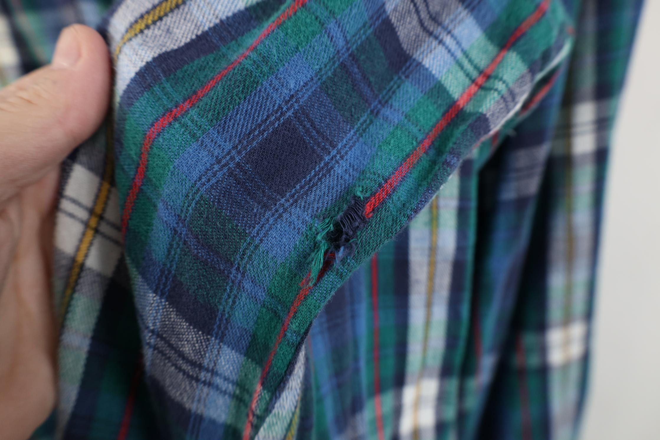 Eddie Bauer Vintage 90s Eddie Bauer Baggy Fit Flannel Button Shirt USA Size US L / EU 52-54 / 3 - 4 Thumbnail
