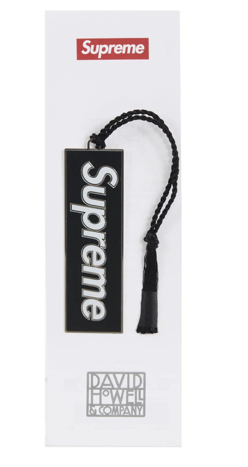 Supreme David Howell & Co. Metal Bookmark