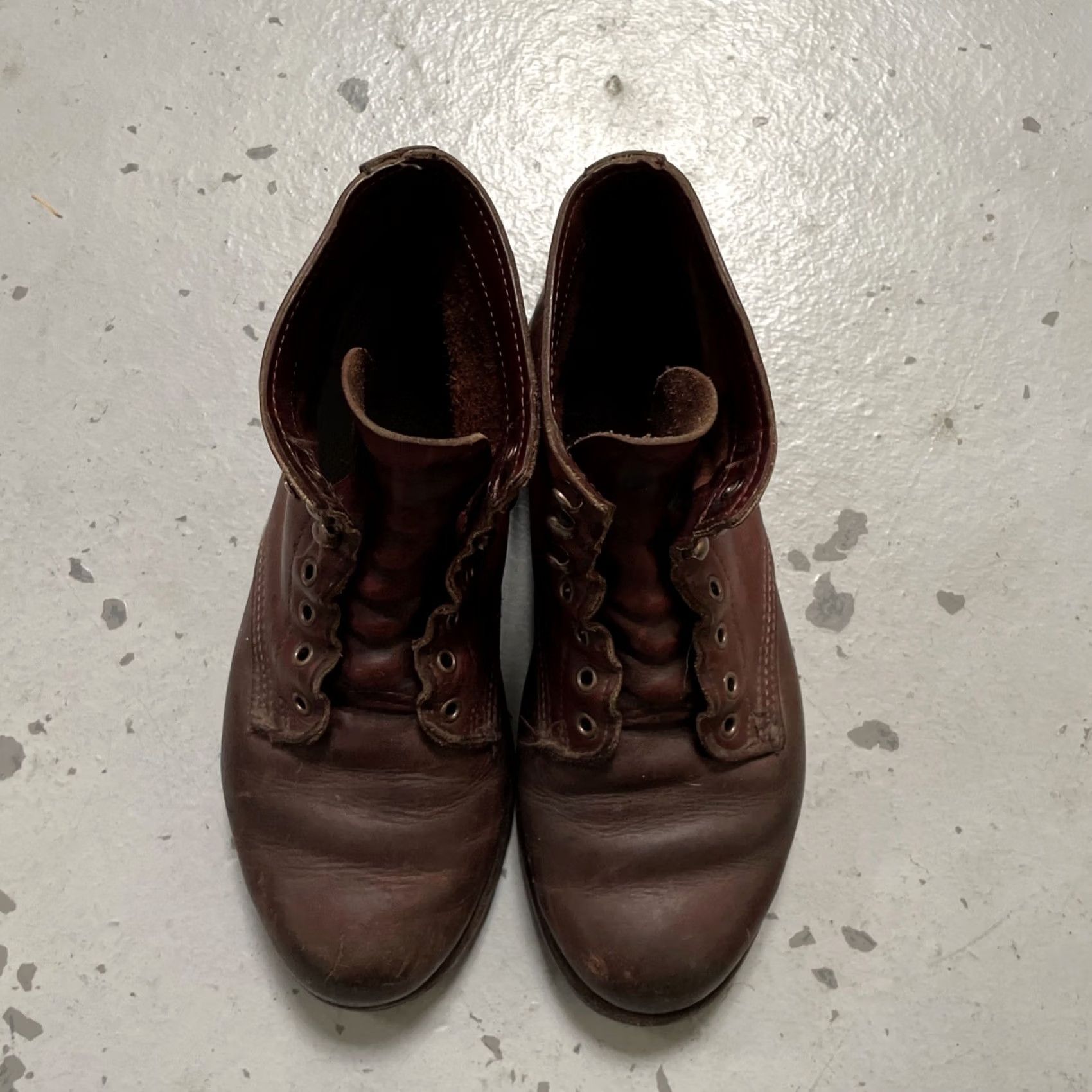 Vintage VINTAGE Wolverine 1000 Mile Boots Men’s 8D Brown Leather Workwear Heritage USA 8D Mens Boots Size US 8 / EU 41 - 2 Thumbnail