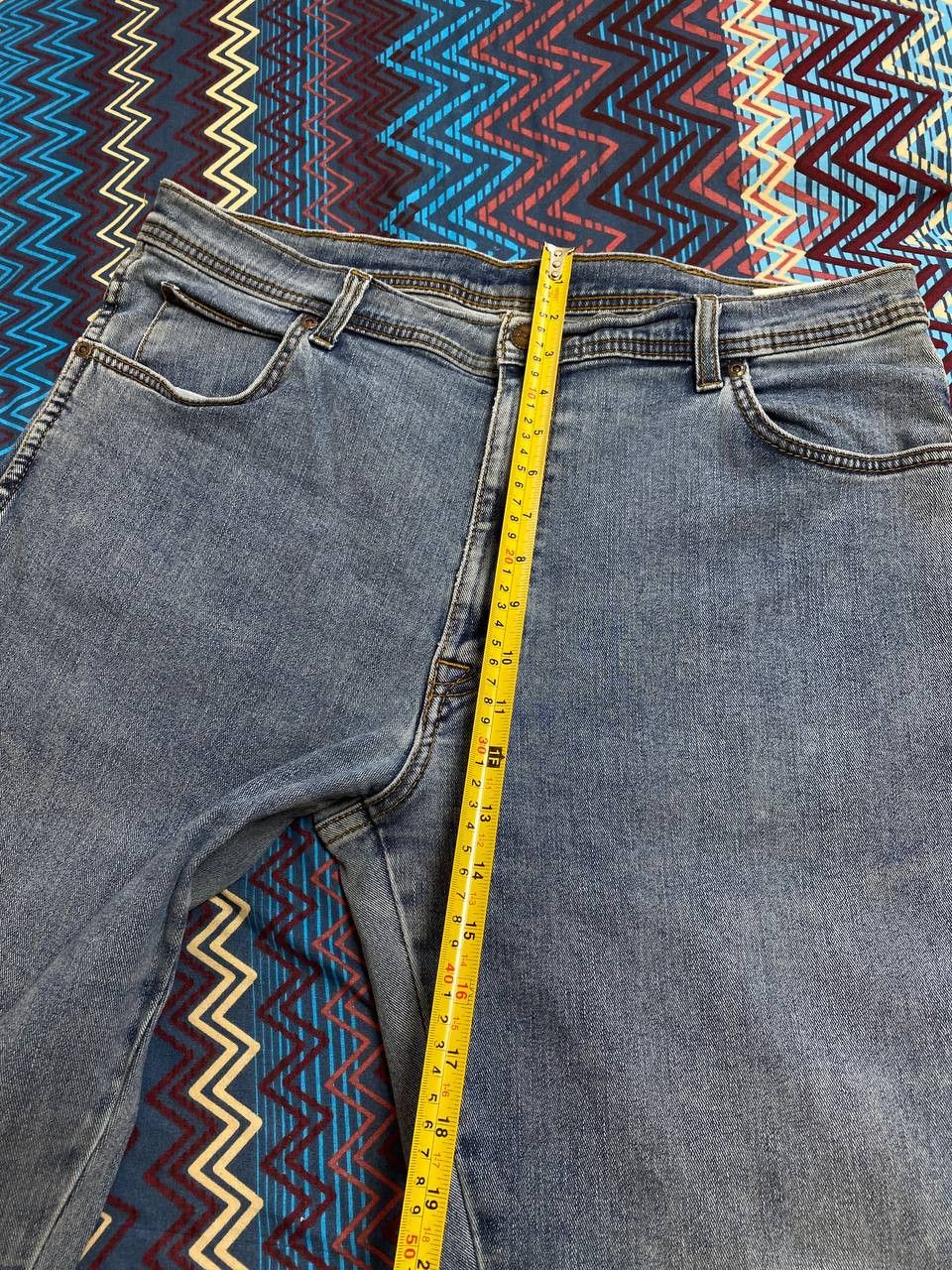 Vintage × Wrangler Vintage Wrangler Faded Wash Style Jeans Size US 38 / EU 54 - 8 Thumbnail