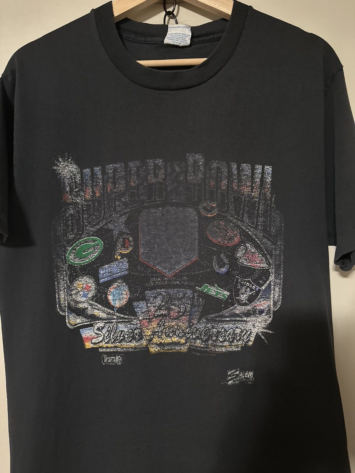NFL × Salem Sportswear × Vintage Vintage Salem NFL Super Bowl T-shirt Large Size US L / EU 52-54 / 3 - 4 Thumbnail