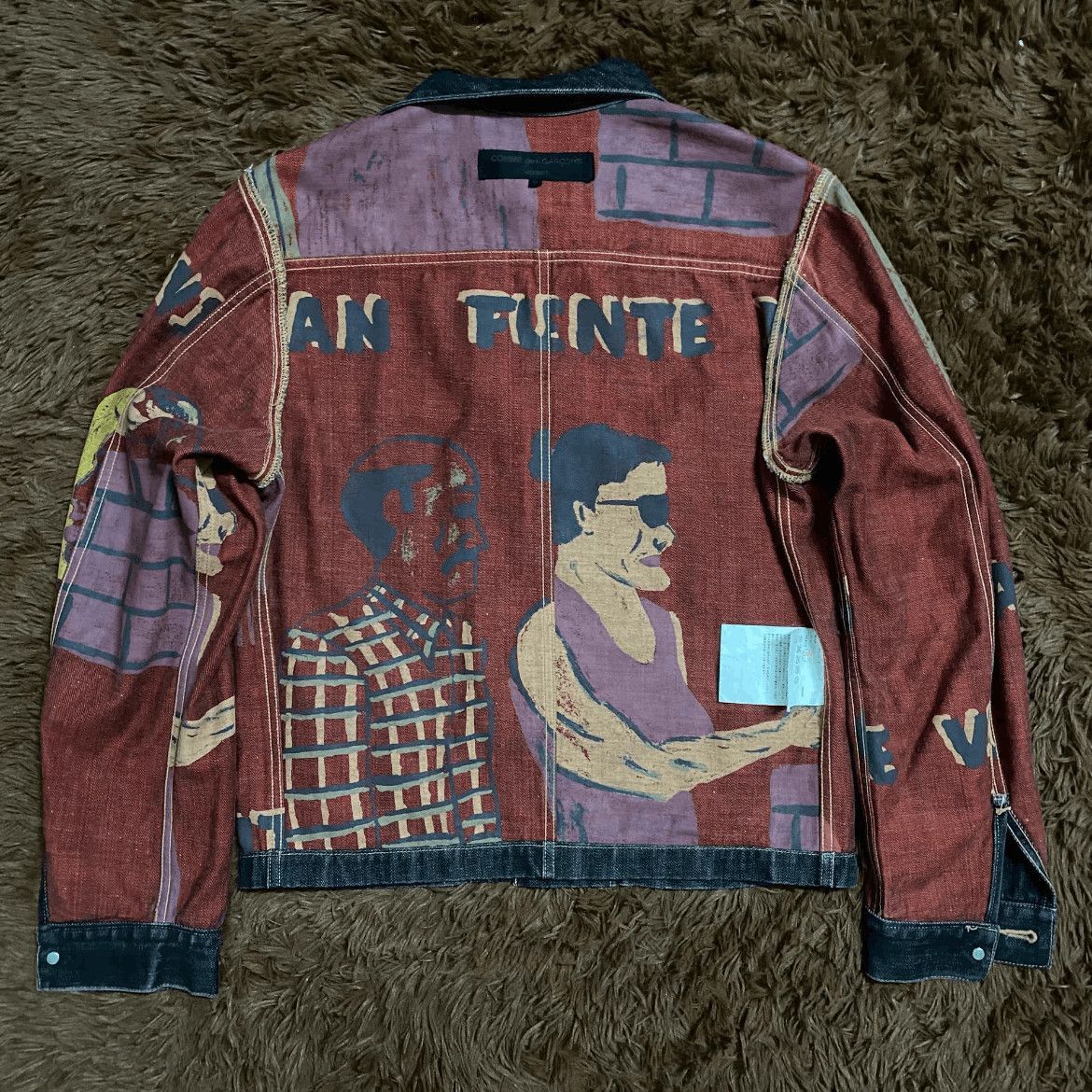 Comme des Garcons Homme Plus Comme Des Garcons Homme 03SS Cube Archive Denim Jacket-2508 Size US M / EU 48-50 / 2 - 1 Thumbnail
