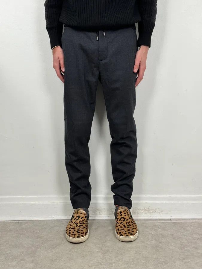Maison Margiela Maison Margiela Black Wool Minimalist Pants Size US 32 / EU 48 - 2 Thumbnail