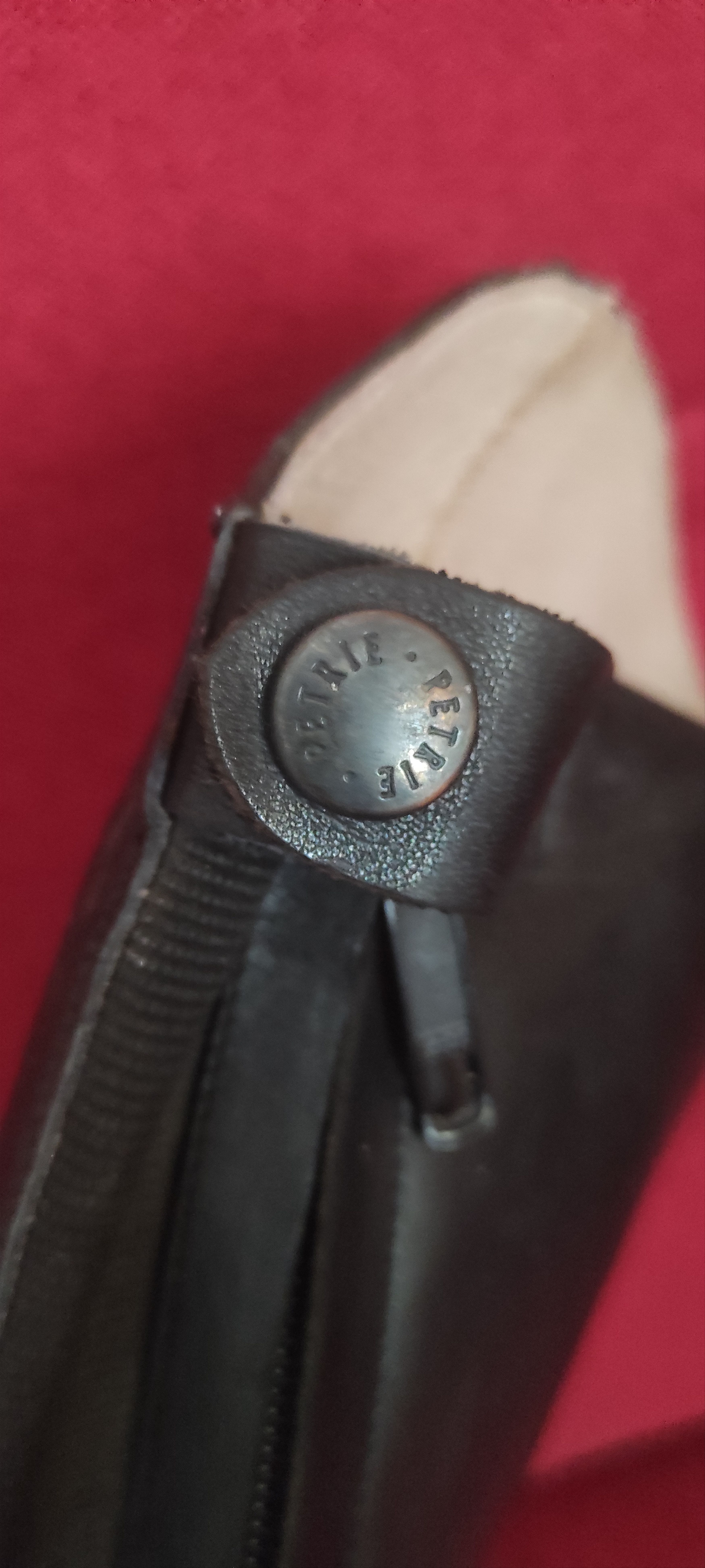 Leather Petrie Genuine Cowhide Leather Chaps Elastic Back Size US 7 / IT 37 - 4 Thumbnail