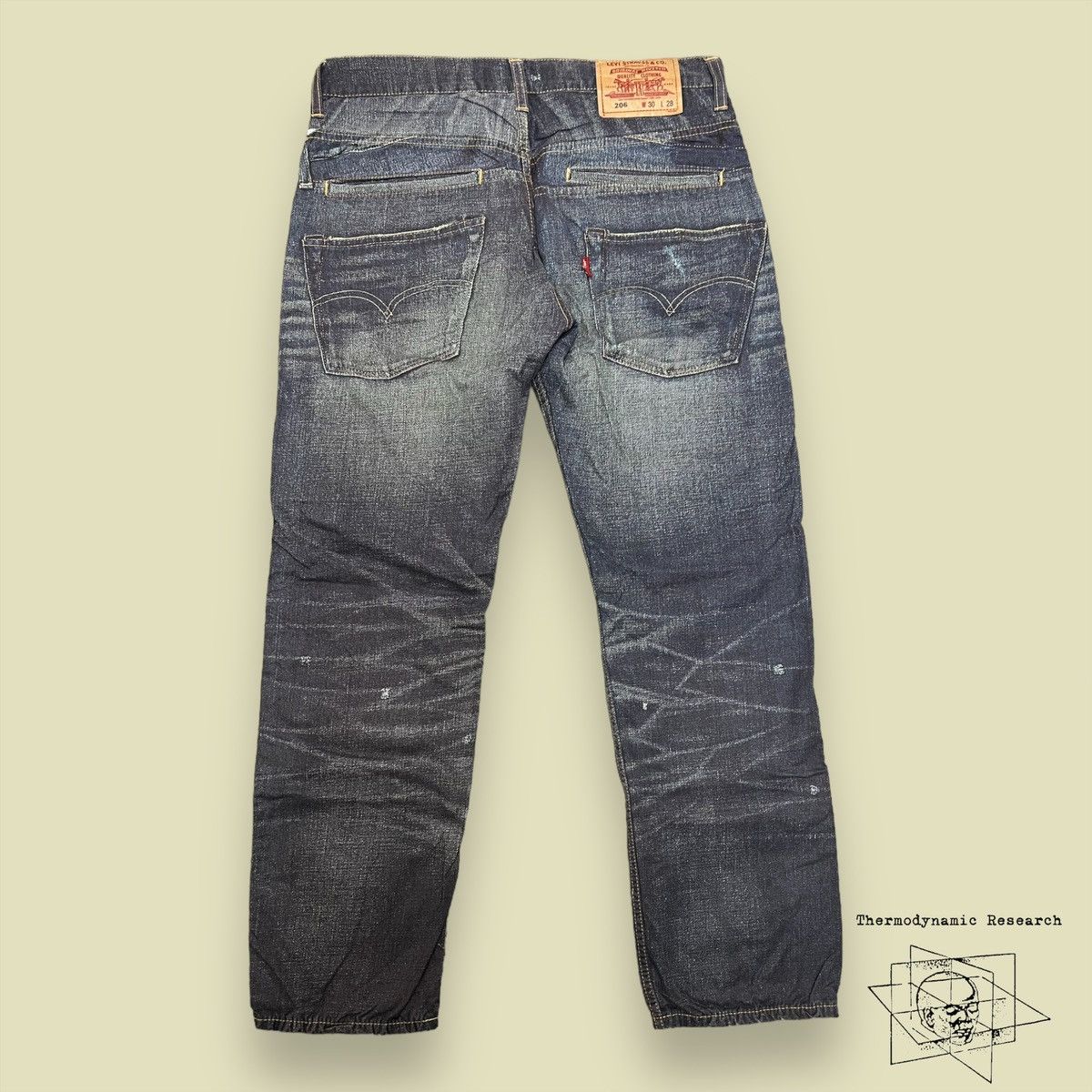 Comme des Garcons × Junya Watanabe × Levi's Junya Watanabe x Levi’s Printed Denim Size US 30 / EU 46 - 2 Thumbnail