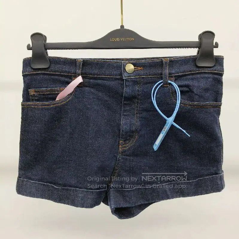 Valentino Valentino Blue Women's Denim Shorts . Size 28" / US 6 / IT 42 - 1 Thumbnail