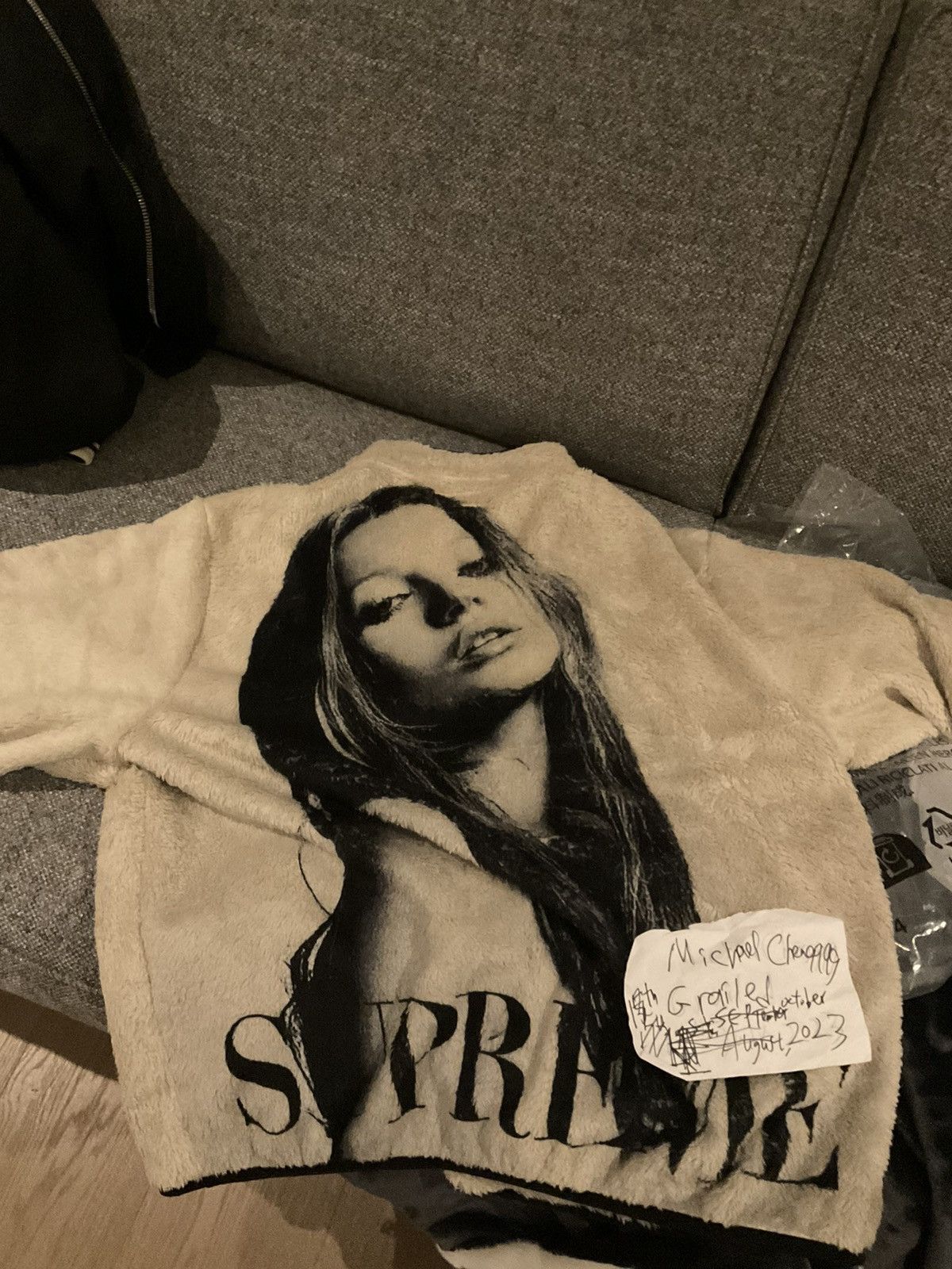 Supreme x Kate Moss 灯せ Fleece Jacket フリースXL Supreme x Kate Moss 灯せ Fleece Jacket フリースXL