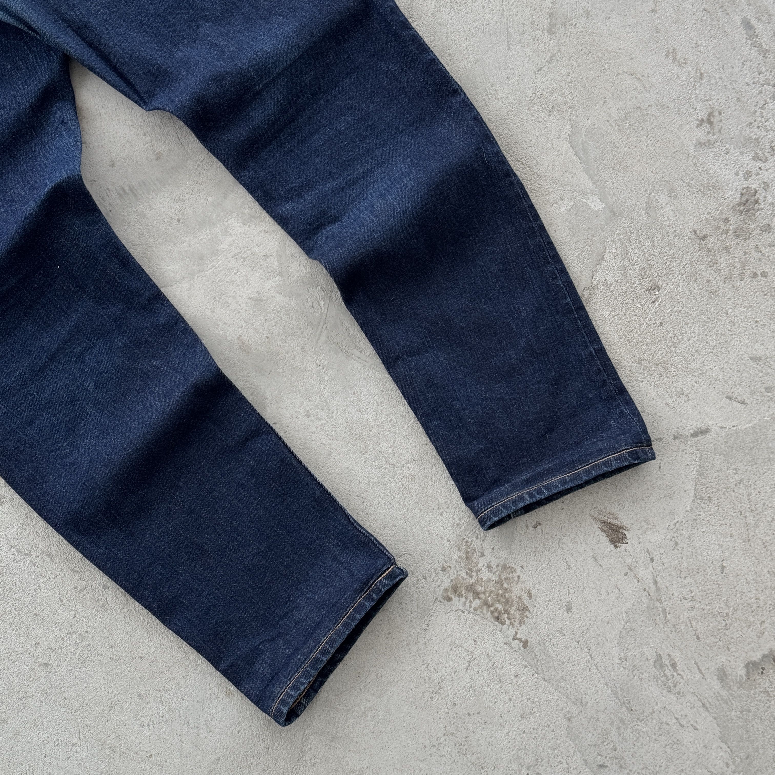 Levi's Vintage Levi's Fabric High-Rise Slim Salvedge Denim Jeans Size US 31 - 6 Thumbnail