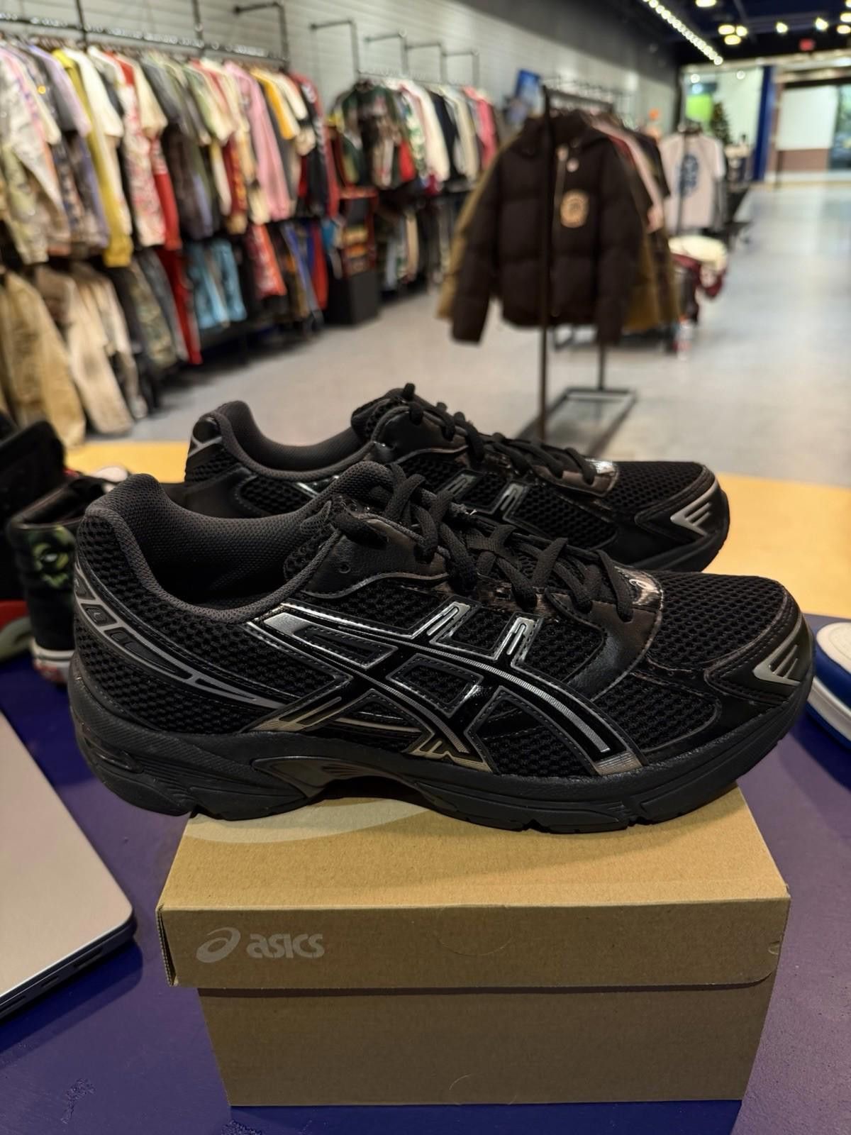 Asics ASICS Gel-1130 Black Pure Silver Men (10.5) 1201A906-001 NEW Size US 10.5 / EU 43-44 - 7 Thumbnail
