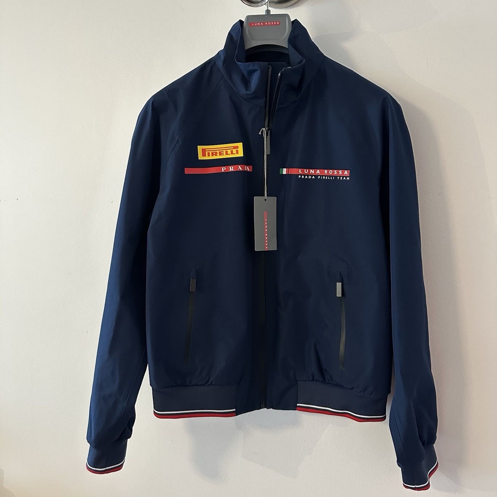 Prada NWT PRADA LUNA Rossa Pirelli Jacket Windbreaker Coat Nylon S Size M / US 6-8 / IT 42-44 - 1 Thumbnail