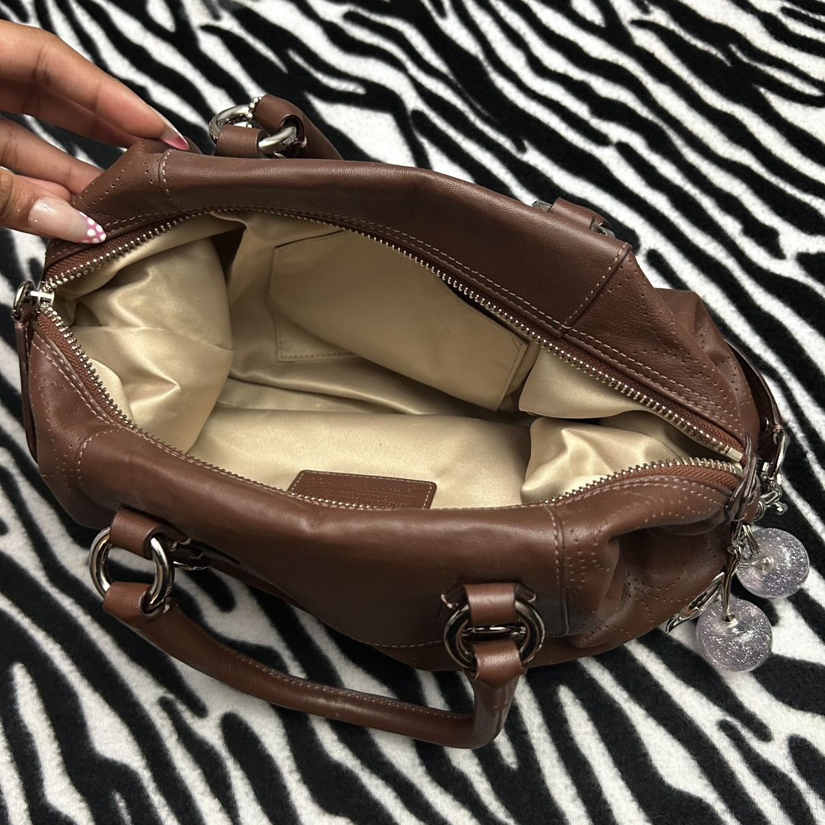 Coach coach ashley satchel brown Size ONE SIZE - 3 Thumbnail