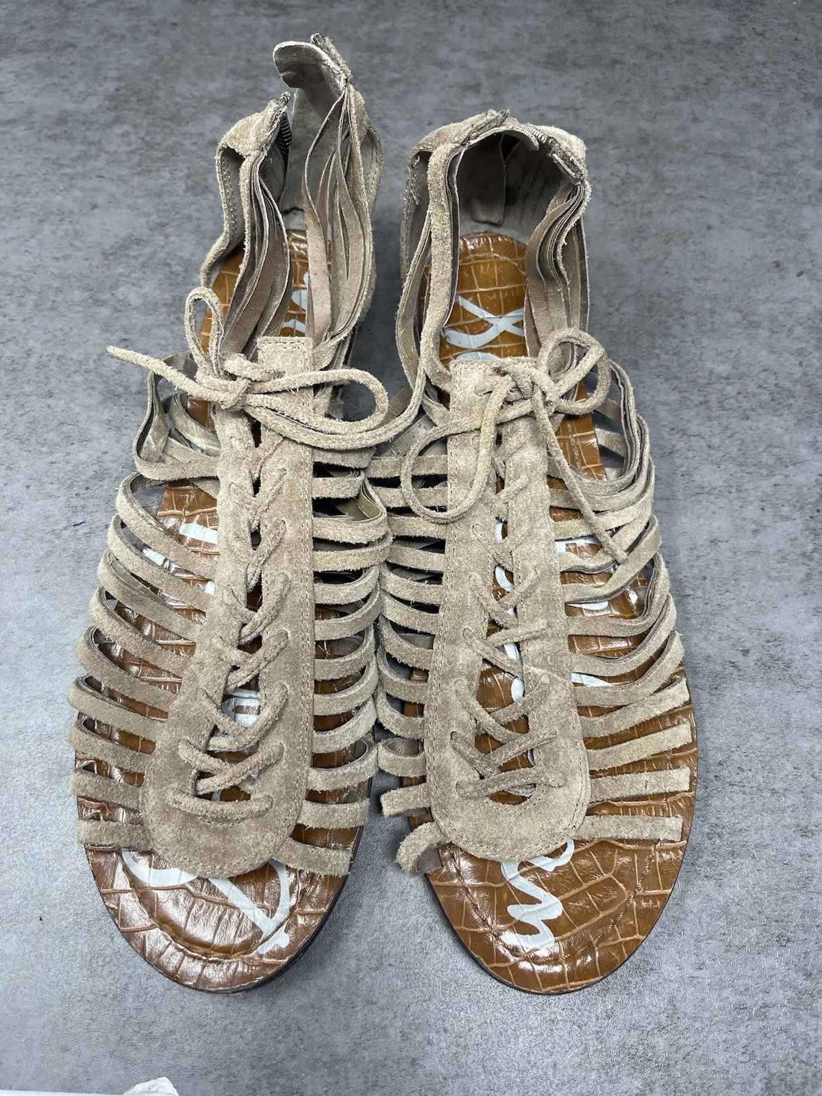 Other Sam Edelman Divine Gladiator Sandals Womens Size 9.5 Brown Size US 9.5 / IT 39.5 - 9 Thumbnail