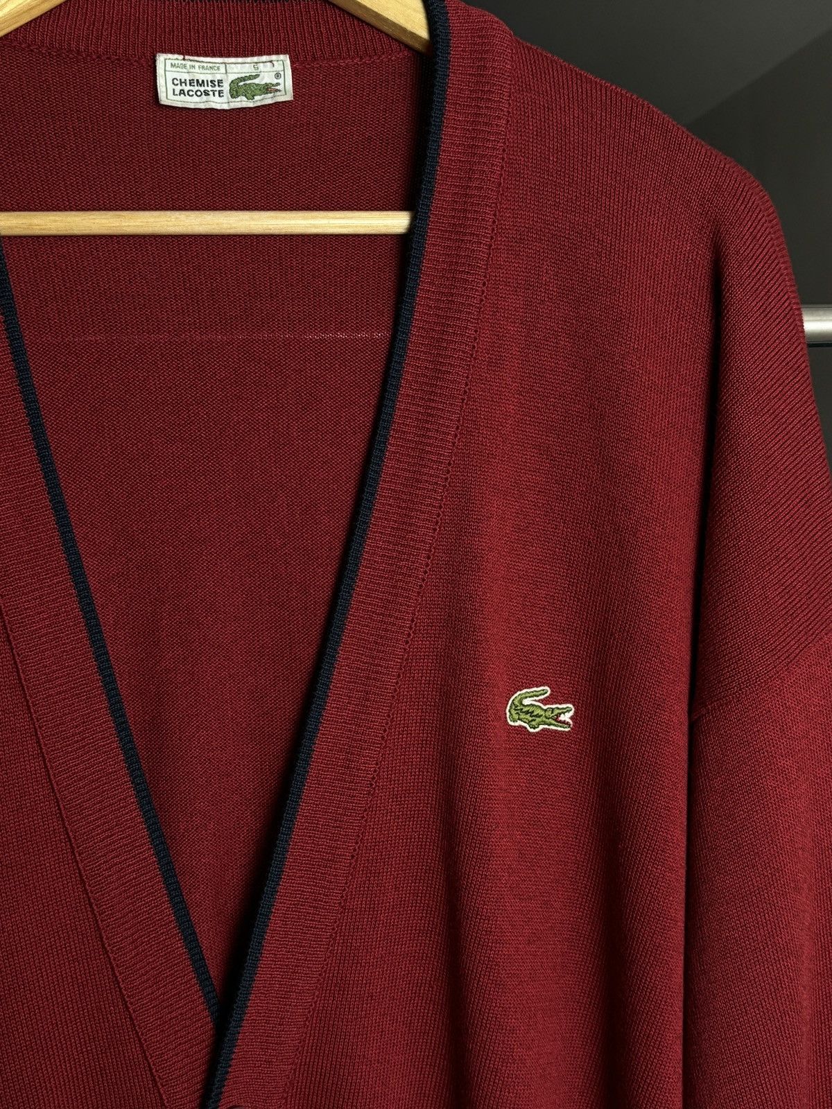 Lacoste Lacoste Vintage Buttoned Cardigan Sweater Archive Old Money Size US L / EU 52-54 / 3 - 3 Thumbnail