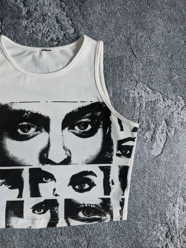 Japanese Brand Avant garde tank top y2k printed Size S / US 4 / IT 40 - 5 Thumbnail