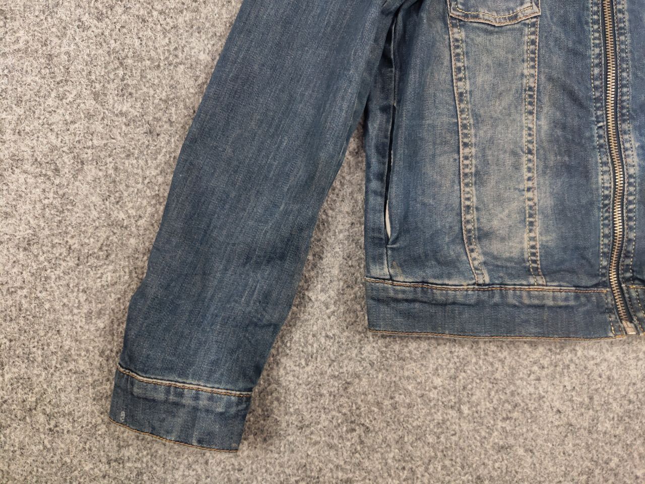 Iceberg Vintage Ice Iceberg Womens Junior Denim Pocket Zip up Jacket Size XS / US 0-2 / IT 36-38 - 5 Thumbnail