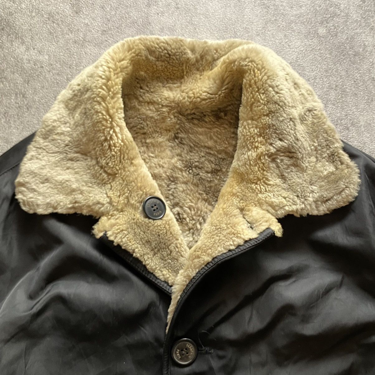 SERAPHIN 90s Seraphin Made in France Reversible Nylon Fur Coat Jacket Size US L / EU 52-54 / 3 - 4 Thumbnail