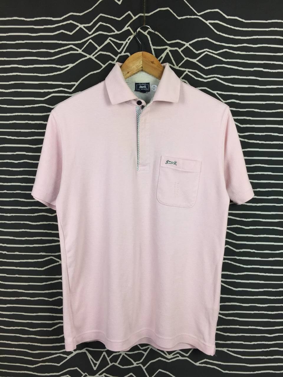 Le TIGRE Vtg Le Tigre The Classic Embroidered Logo Pocket Polo Shirt Size US M / EU 48-50 / 2 - 1 Thumbnail