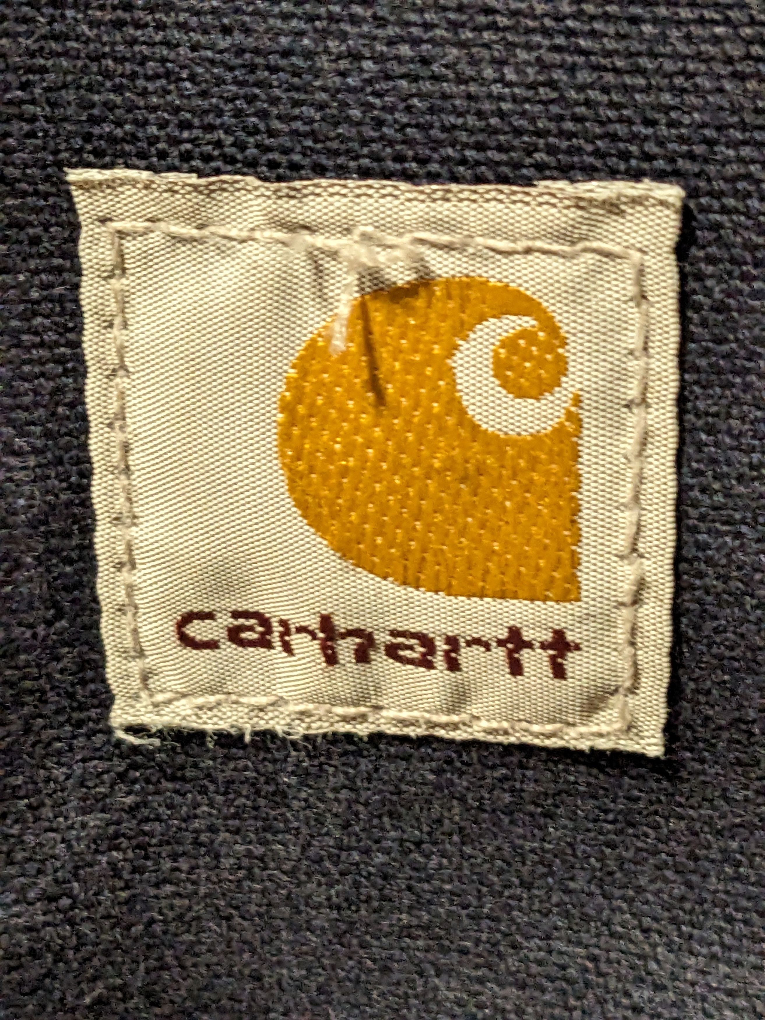 Carhartt × Vintage Vintage 90s Carhartt J140 Blue XX-Large Full Zip Jacket Size US XXL / EU 58 / 5 - 2 Thumbnail