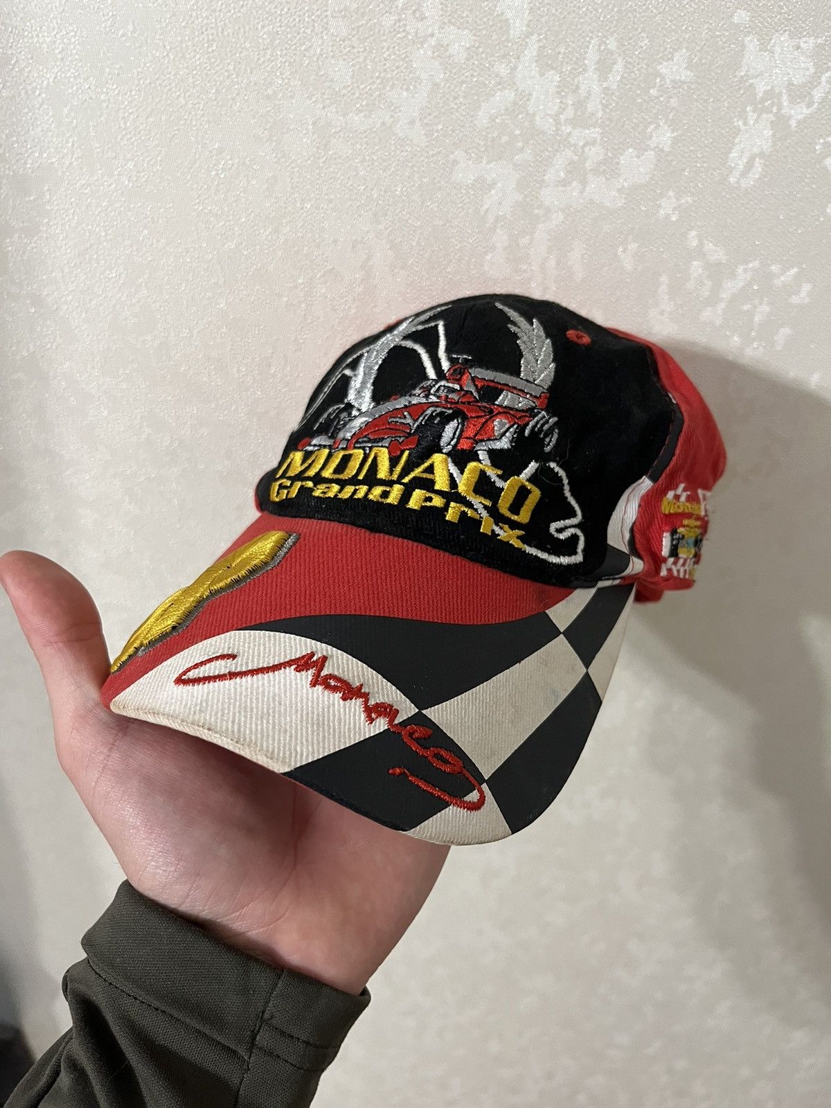 Formula 1 Monaco Grand Prix Vintage Cap Size ONE SIZE - 1 Thumbnail