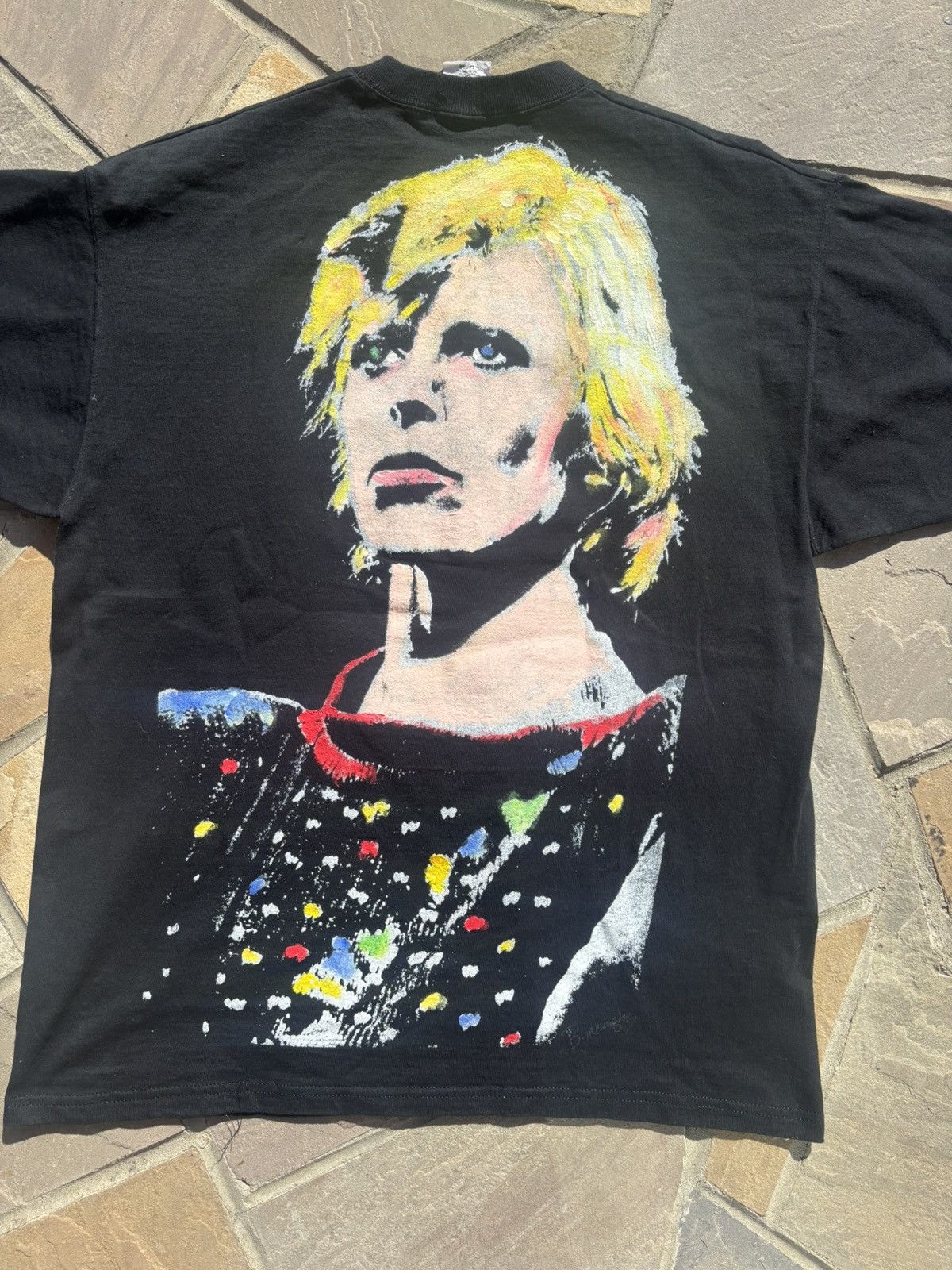 Other David Bowie Giant Print T-Shirt Large Size US L / EU 52-54 / 3 - 6 Thumbnail