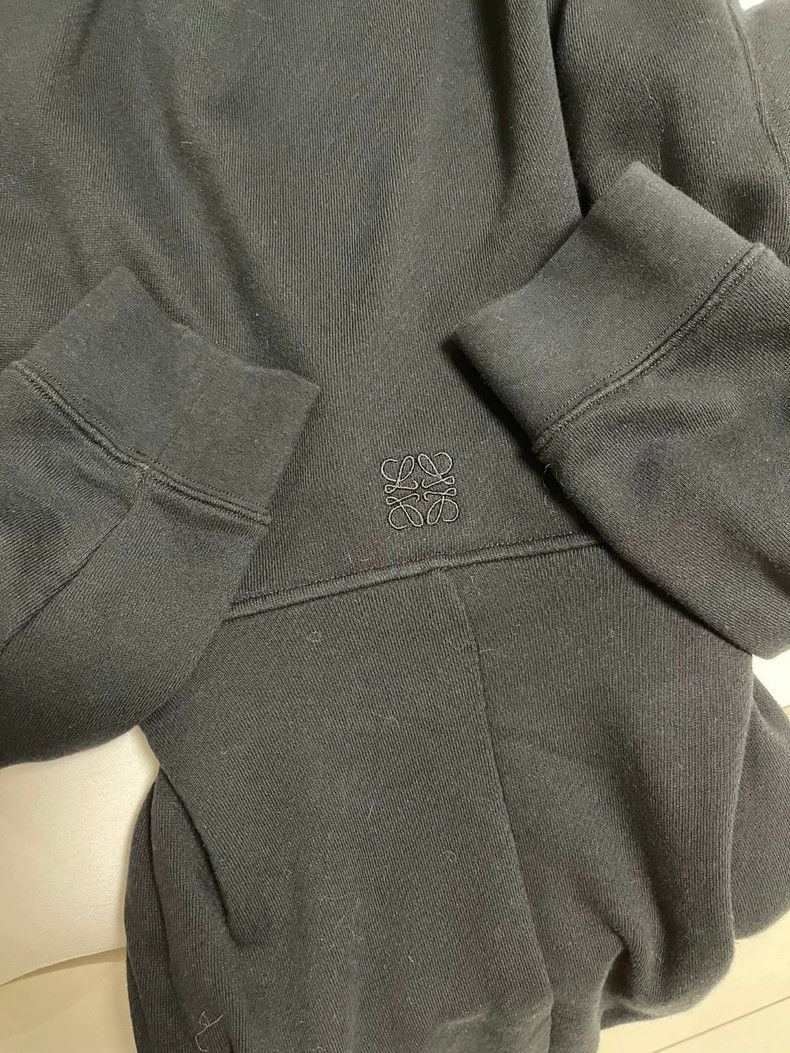 Loewe LOEWE Masked portrait letter stamp logo hoodie Size L / US 10 / IT 46 - 3 Thumbnail