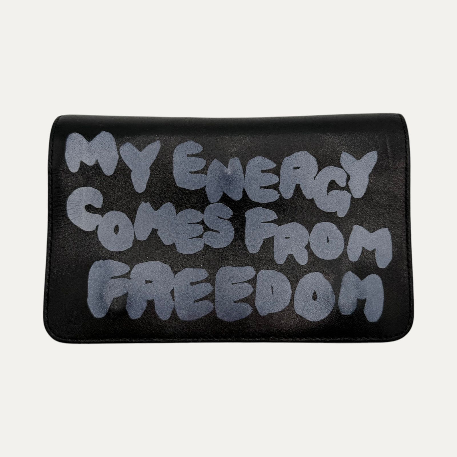 Comme des Garcons Comme Des Garcons Message Wallet Size ONE SIZE - 1 Thumbnail