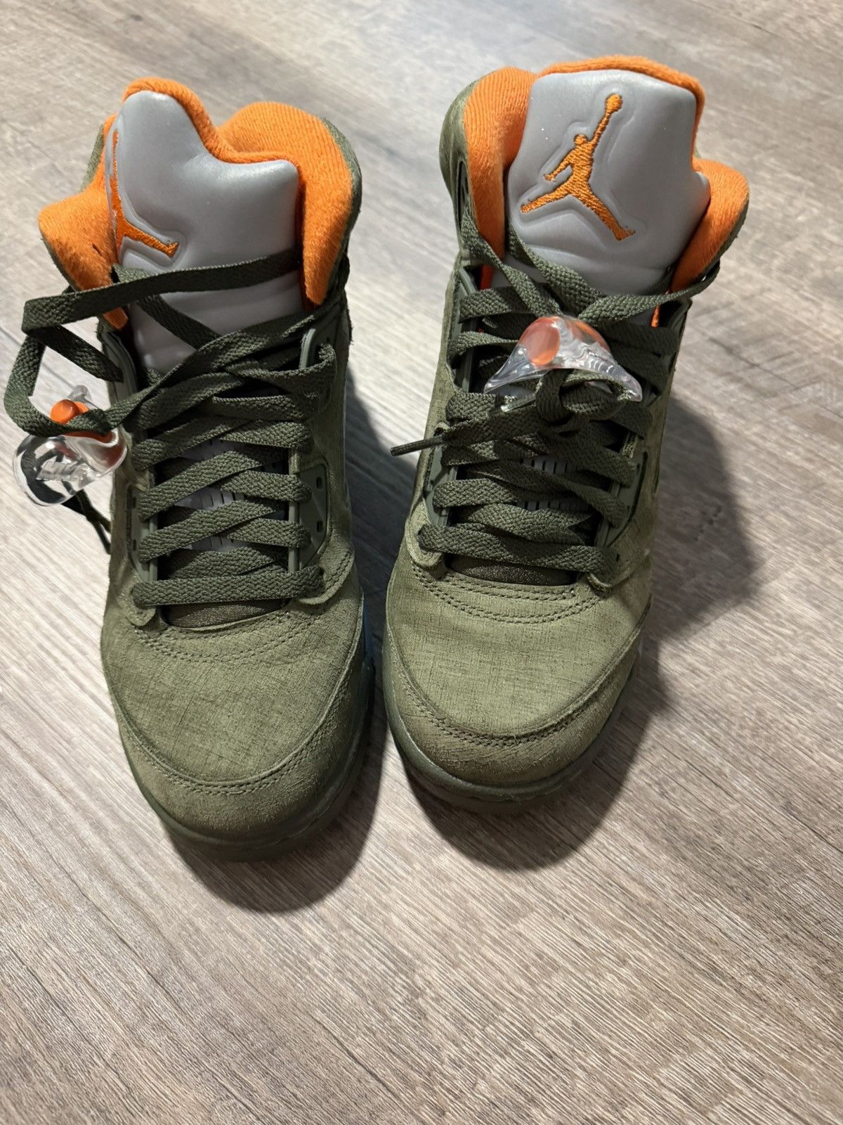 Jordan Brand Air Jordan 5 Retro "Olive Size US 5.5 / IT 35.5 - 3 Thumbnail