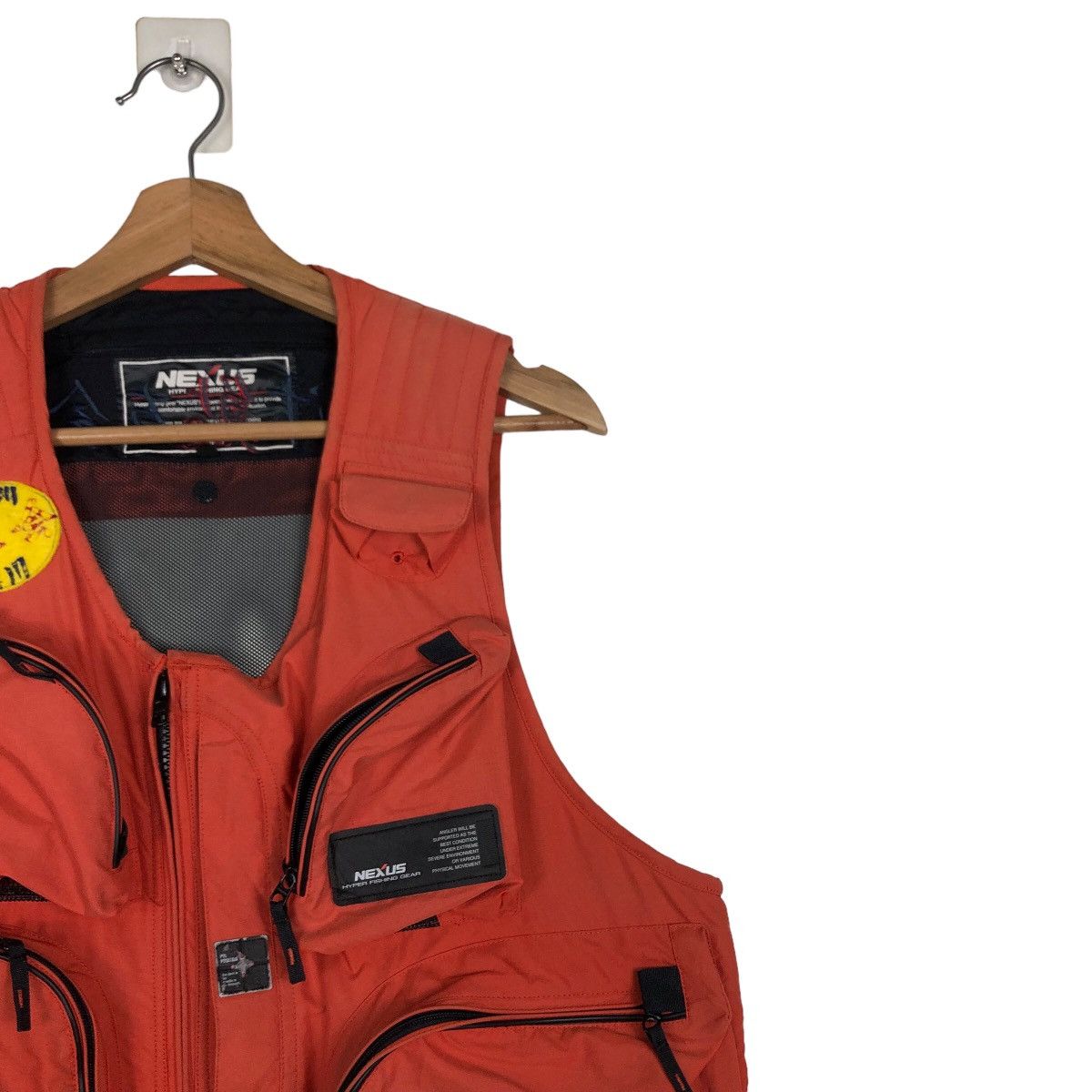 Japanese Brand 🔥Vintage Utility Vest Multi Pocket Cargo Nexus Japan Size US L / EU 52-54 / 3 - 6 Thumbnail