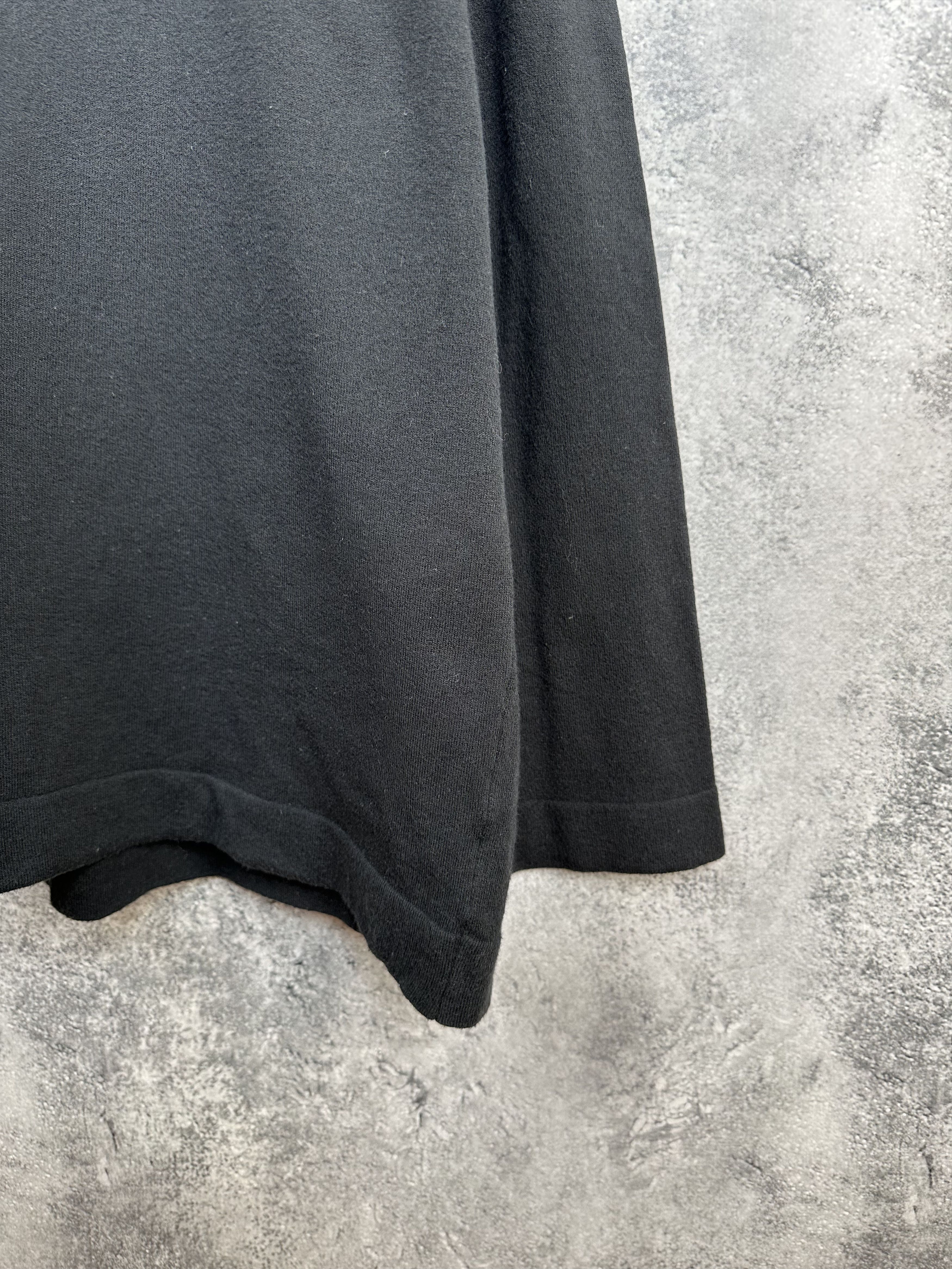 Malo Malo Sweater V-Neck Black Jumper Cotton Blend LS Pullover Size US XXL / EU 58 / 5 - 8 Thumbnail