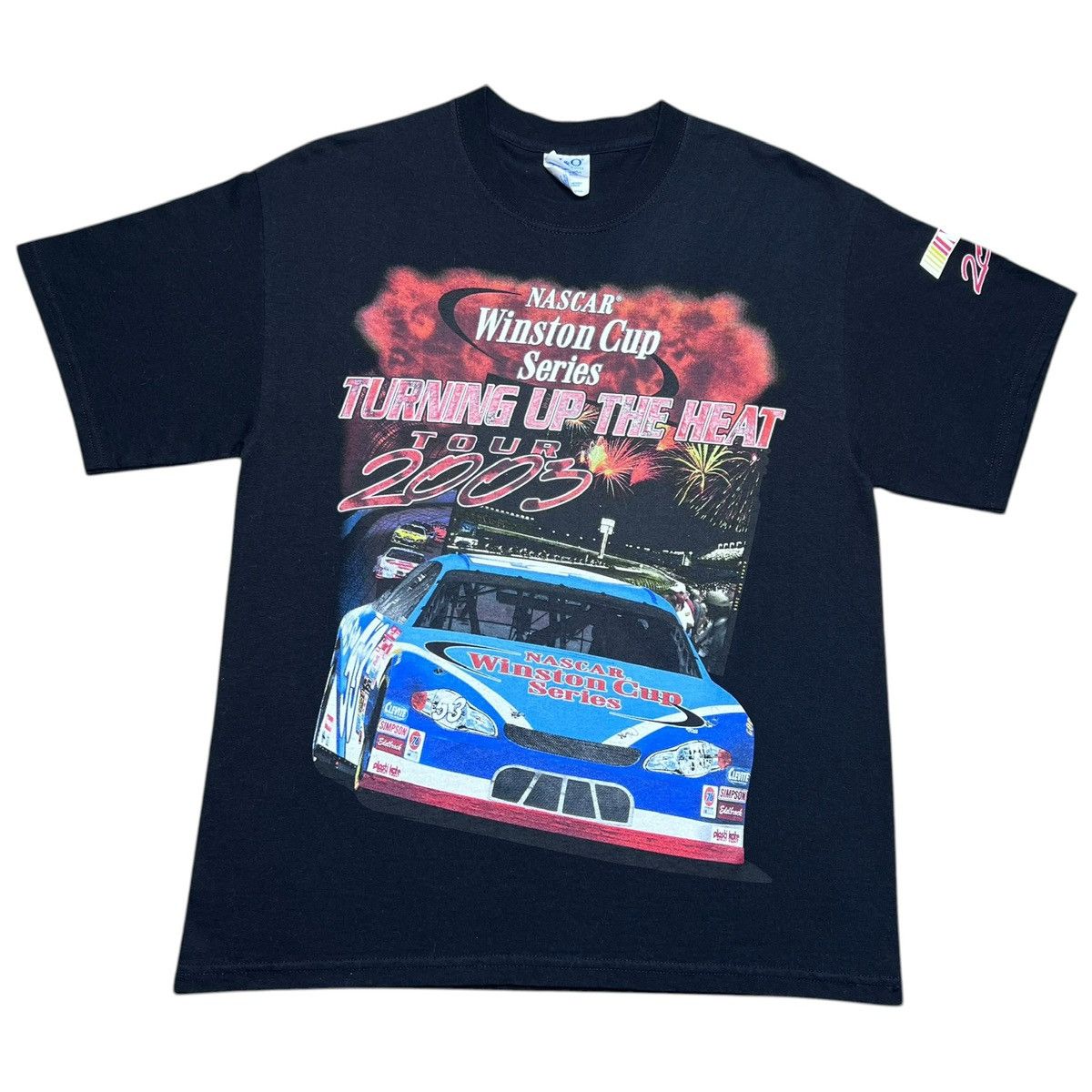 NASCAR Vintage 2003 Nascar Winston Cup Series Racing Graphic TShirt Size US L / EU 52-54 / 3 - 1 Thumbnail