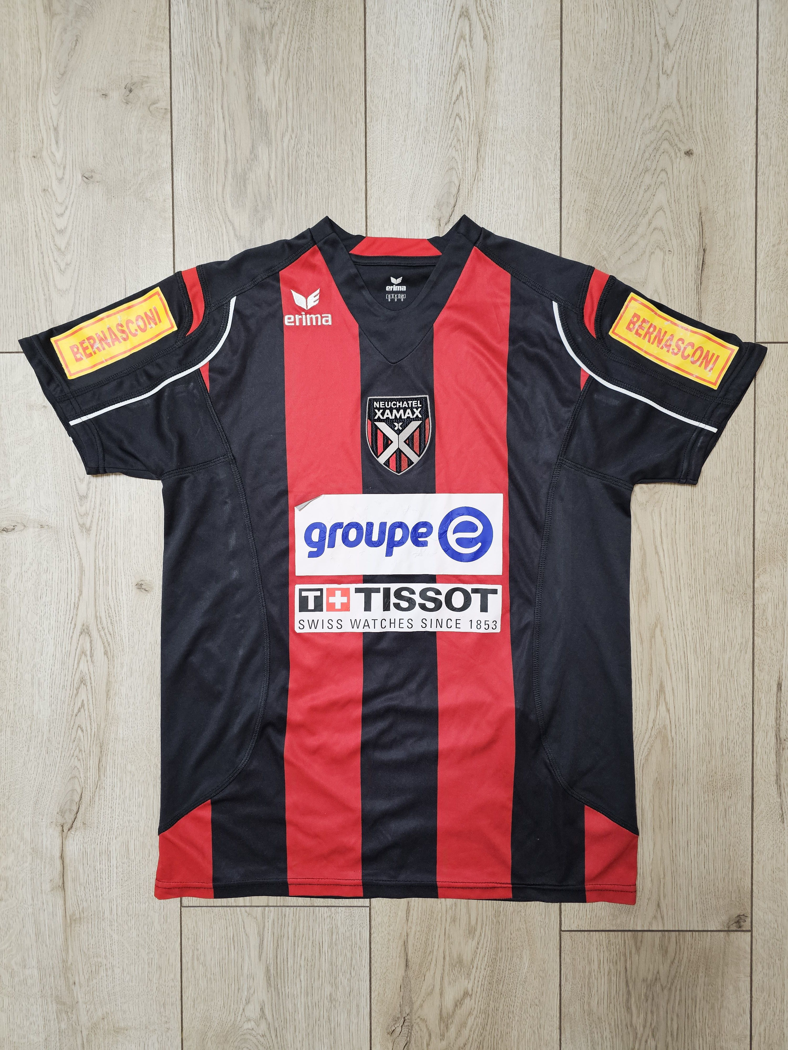 All Sport NEUCHATEL XAMAX 2008 2009 HOME FOOTBALL SHIRT SOCCER JERSEY Size US S / EU 44-46 / 1 - 1 Thumbnail