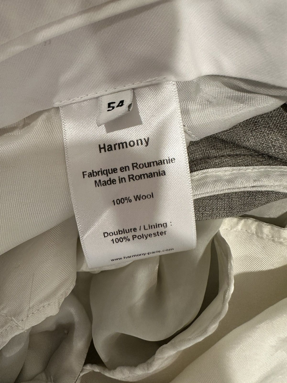 Harmony Paris Harmony Paris grey wool trousers Size US 36 / EU 52 - 5 Thumbnail