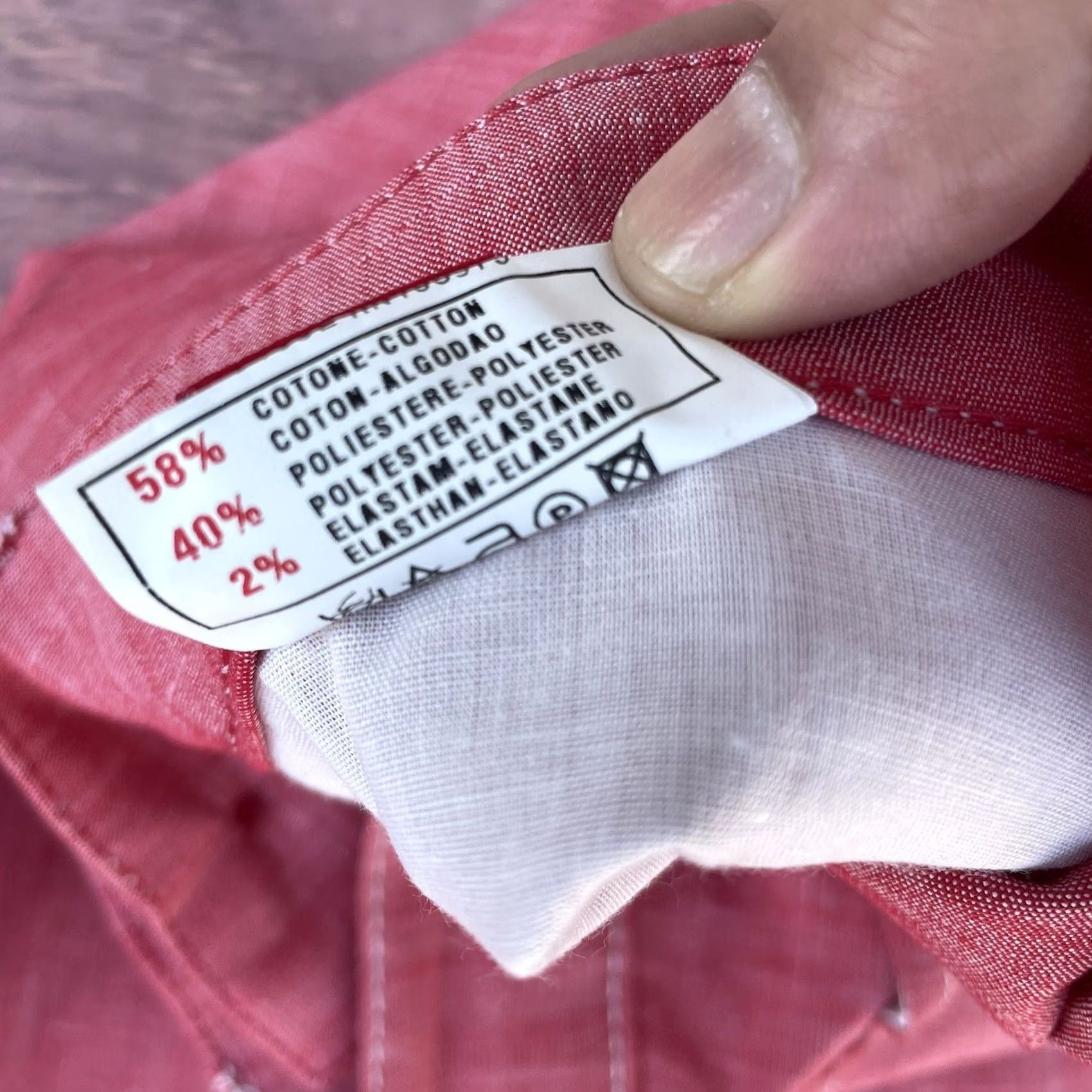 Miss Sixty VINTAGE Miss Sixty Low Dolly Trousers Jeans Flare 26 Pink Italy Womens 5-Pocket Denim Stretch Slim Cotton Blend 2/4? Size 26" / US 2 / IT 38 - 5 Thumbnail