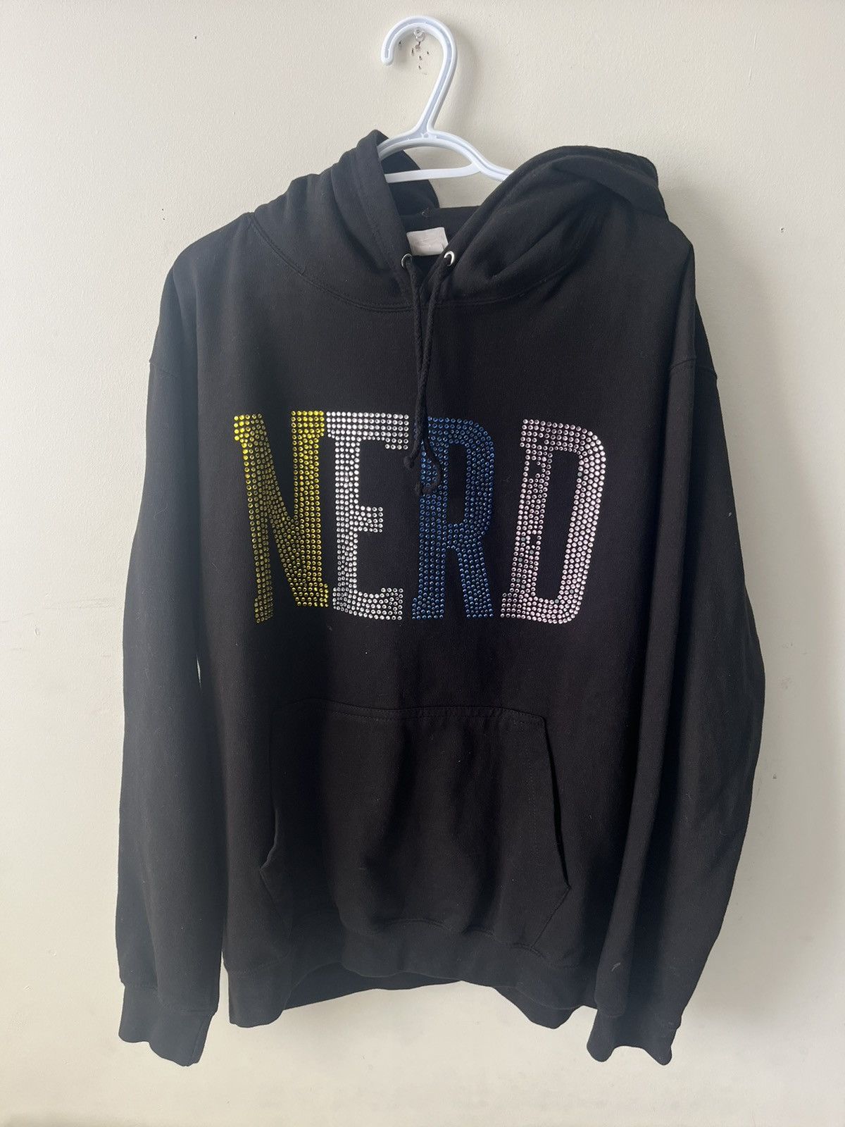Pharrell 2018 NERD Pharrell Concert Tour Rhinestone Hoodie Size US L / EU 52-54 / 3 - 1 Thumbnail